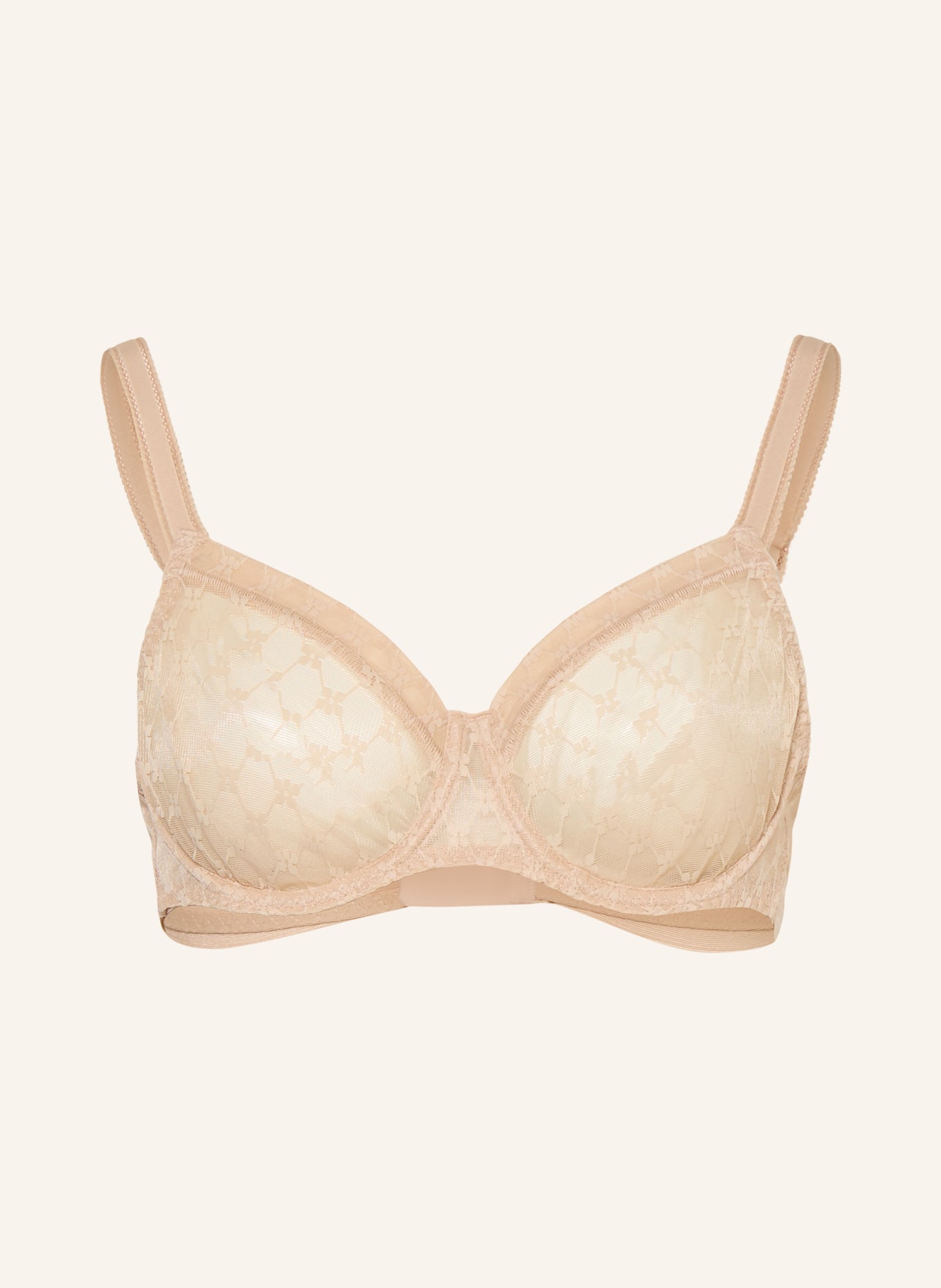 SIMONE PÉRÈLE Biustonosz z fiszbinami PLUME: BEŻOWY