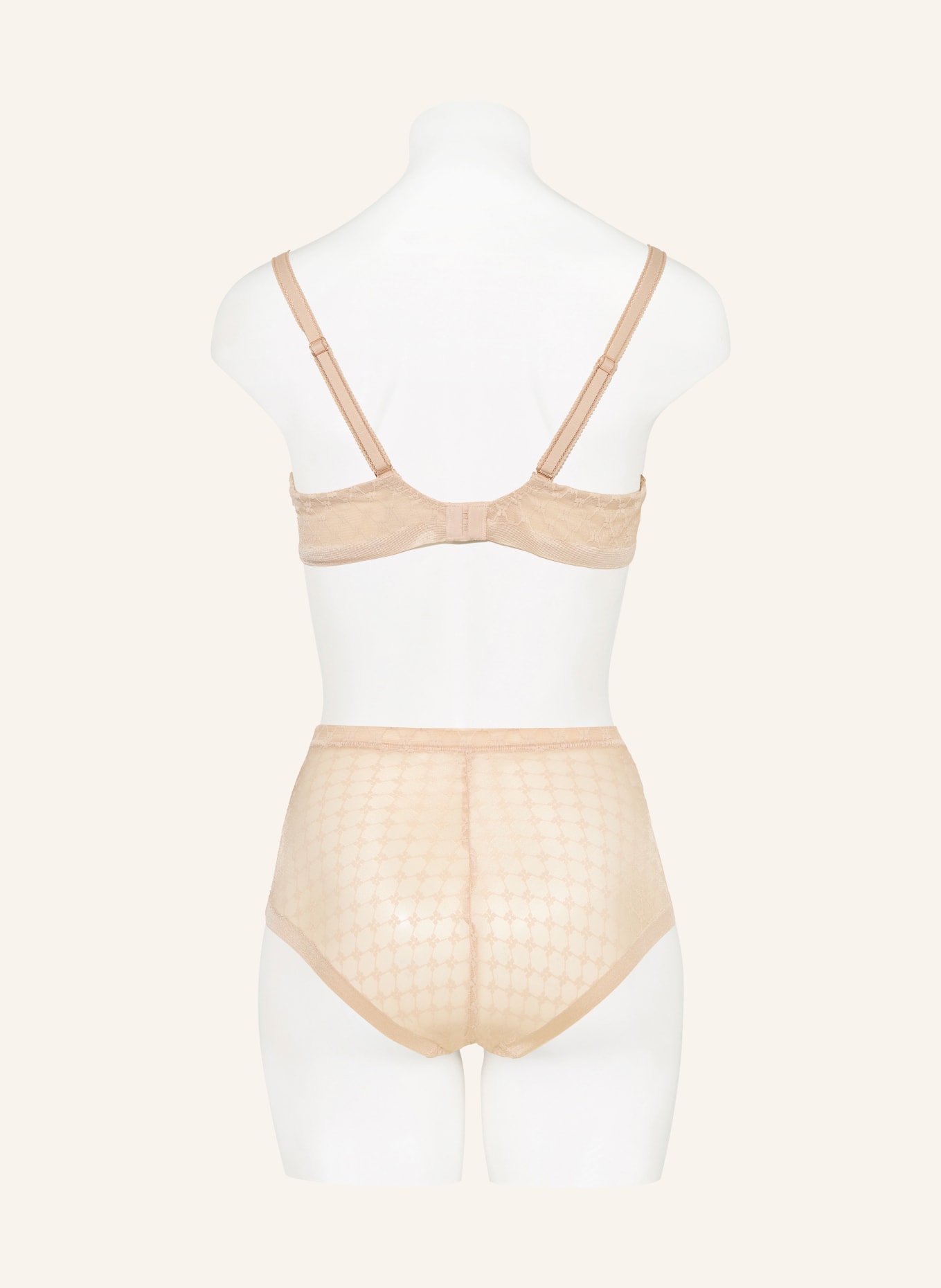 SIMONE PÉRÈLE Biustonosz z fiszbinami PLUME: BEŻOWY