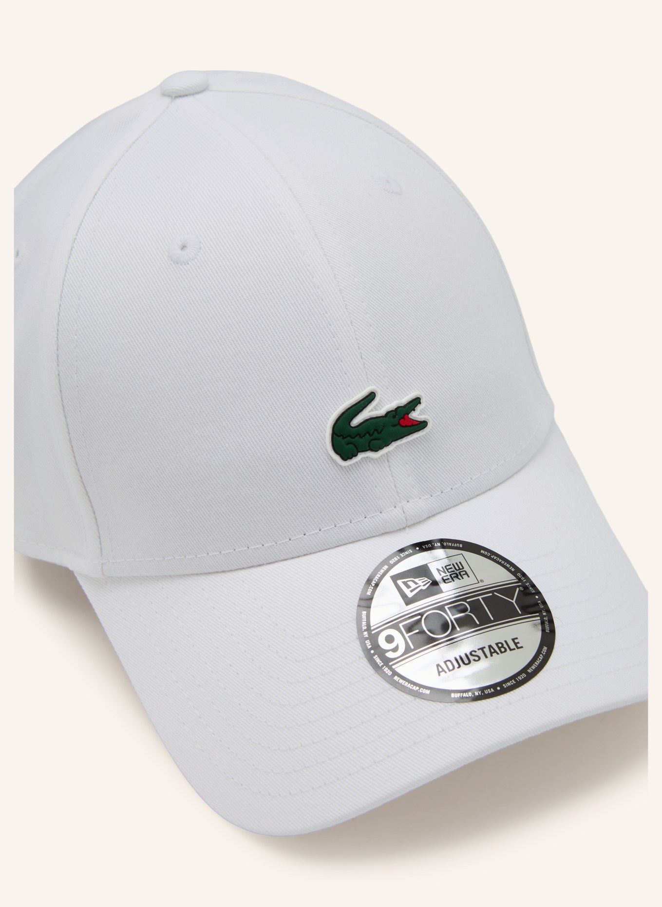 LACOSTE Cap: WHITE
