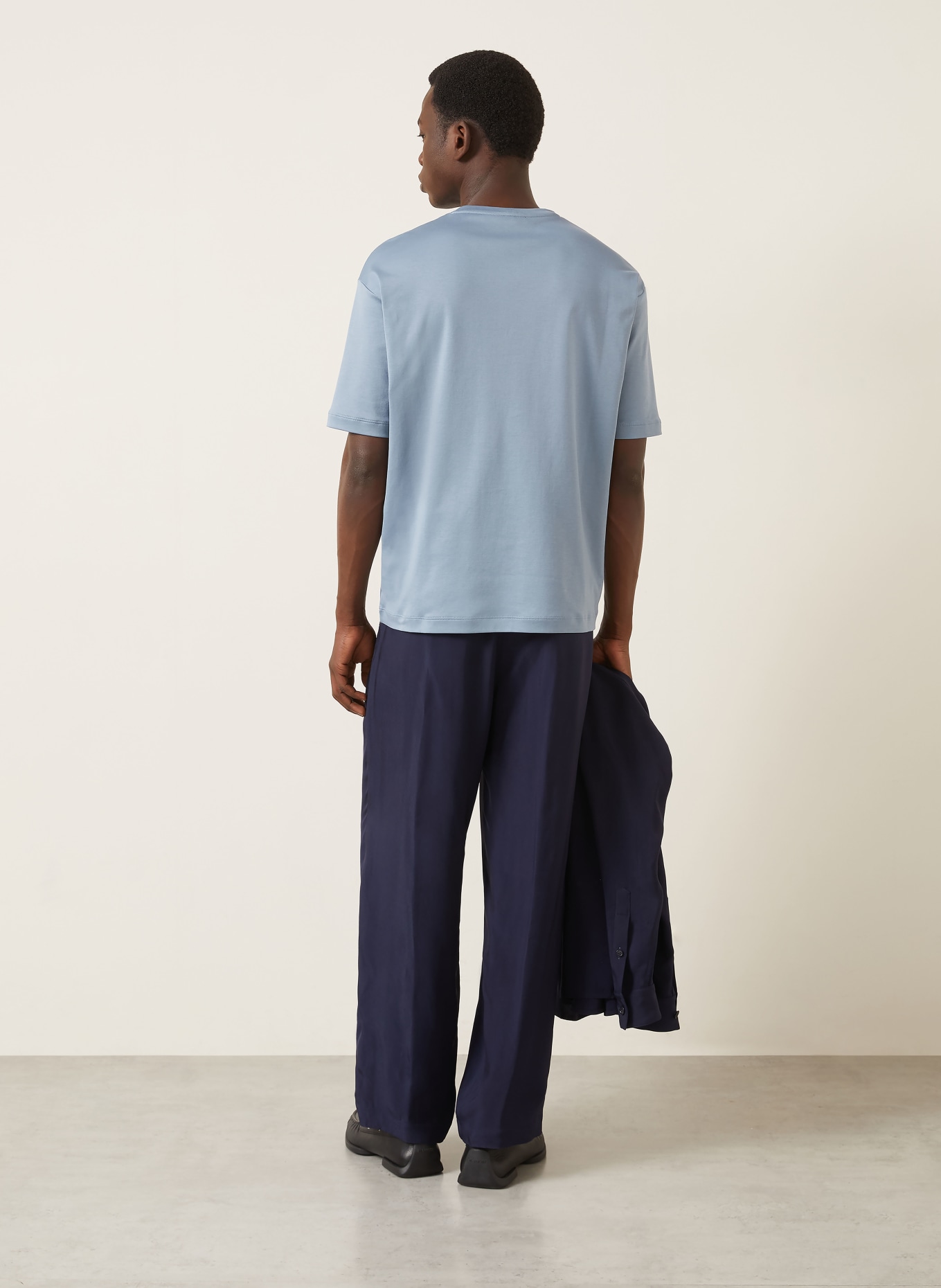 GIORGIO ARMANI T-shirt: BLEU CLAIR