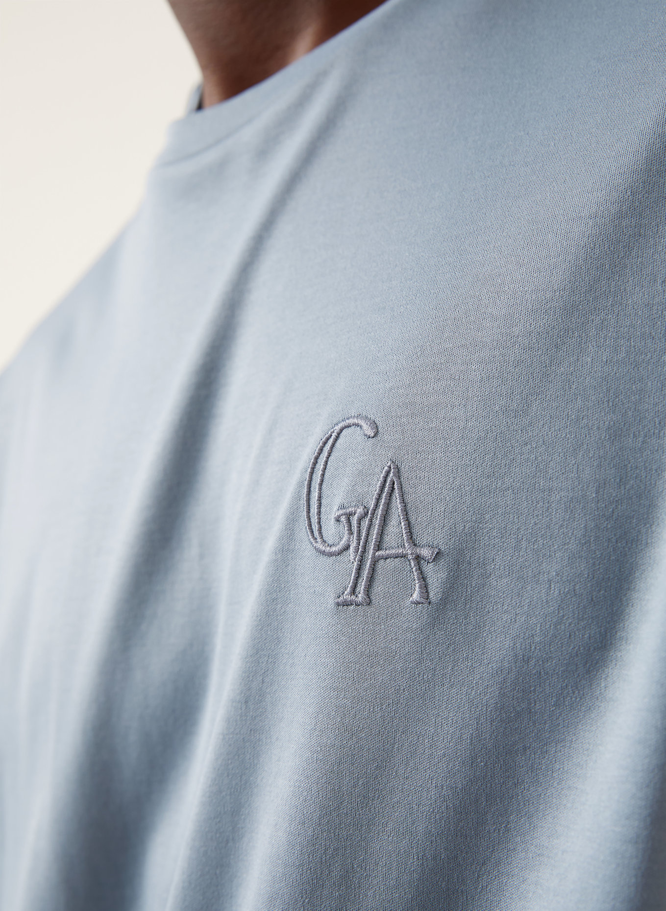 GIORGIO ARMANI T-shirt: BLEU CLAIR