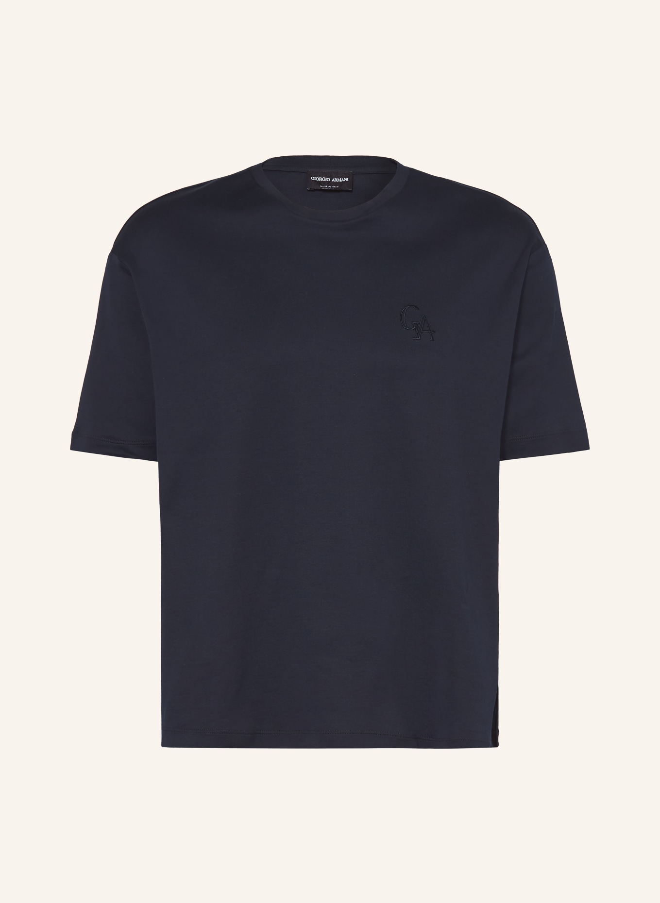 GIORGIO ARMANI T-shirt: BLEU FONCÉ