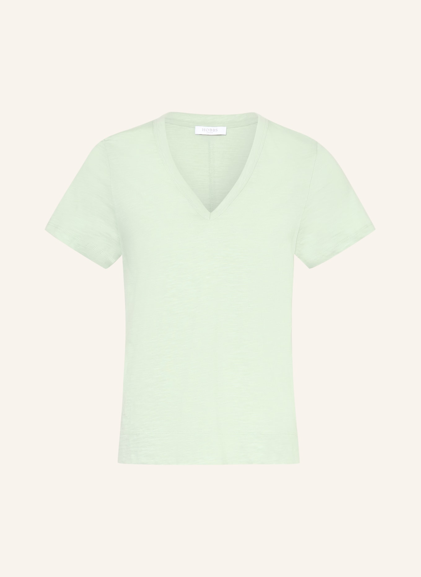 HOBBS T-shirt ARIANNA: LICHTGROEN