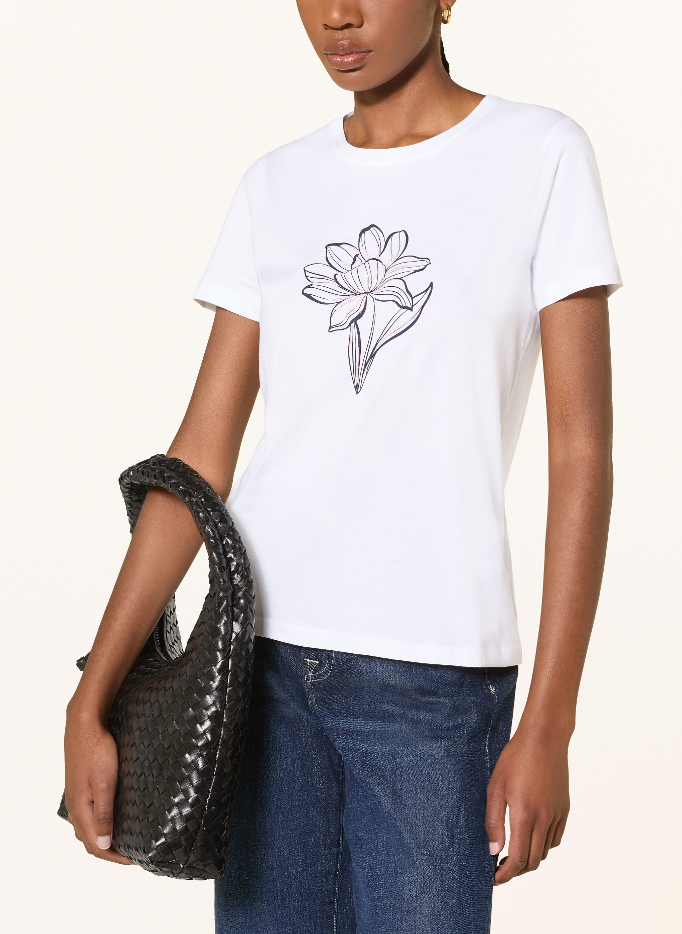 HOBBS T-Shirt PIXIE: WEISS / ROSA / SCHWARZ