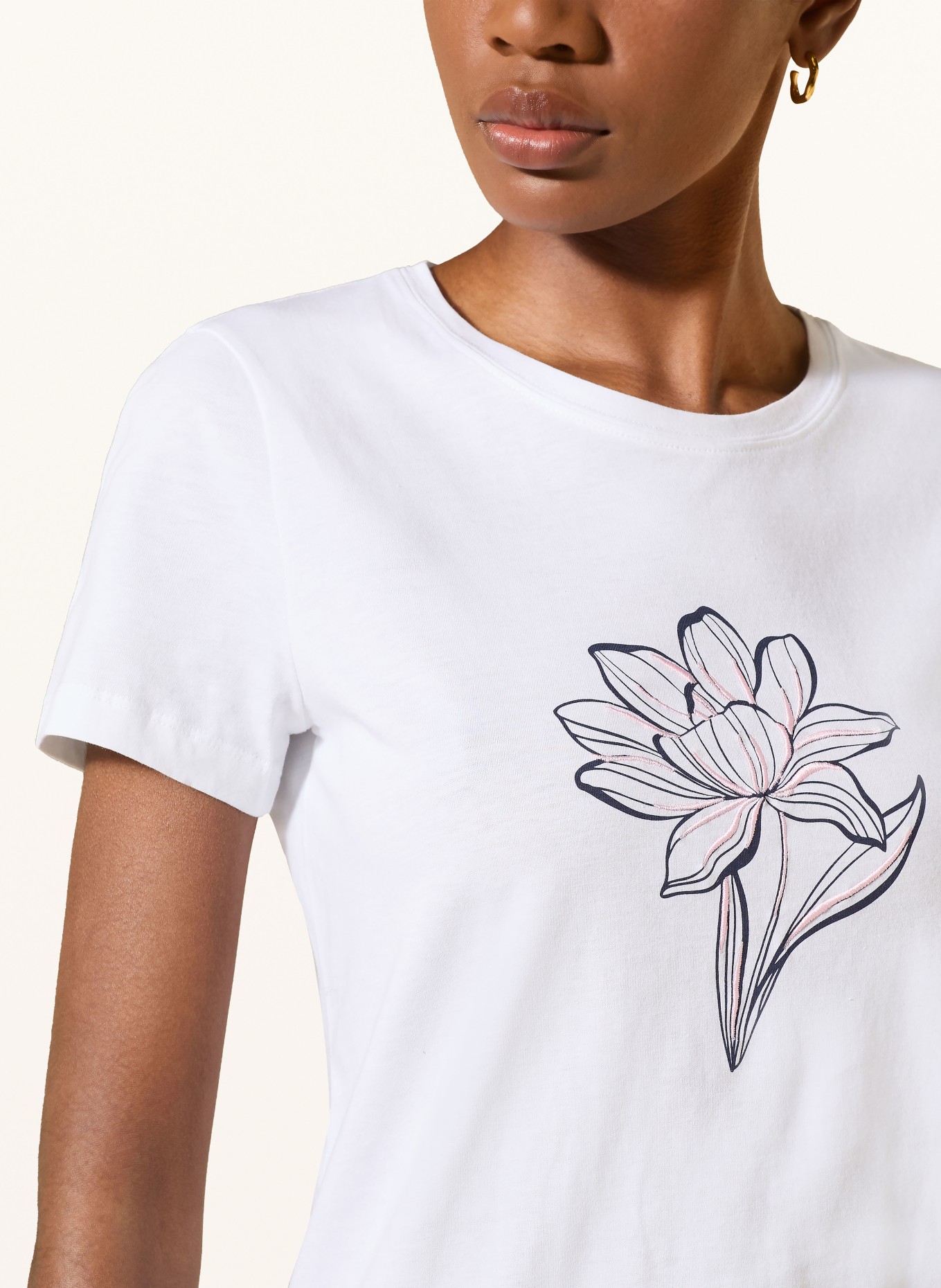 HOBBS T-Shirt PIXIE: WEISS / ROSA / SCHWARZ