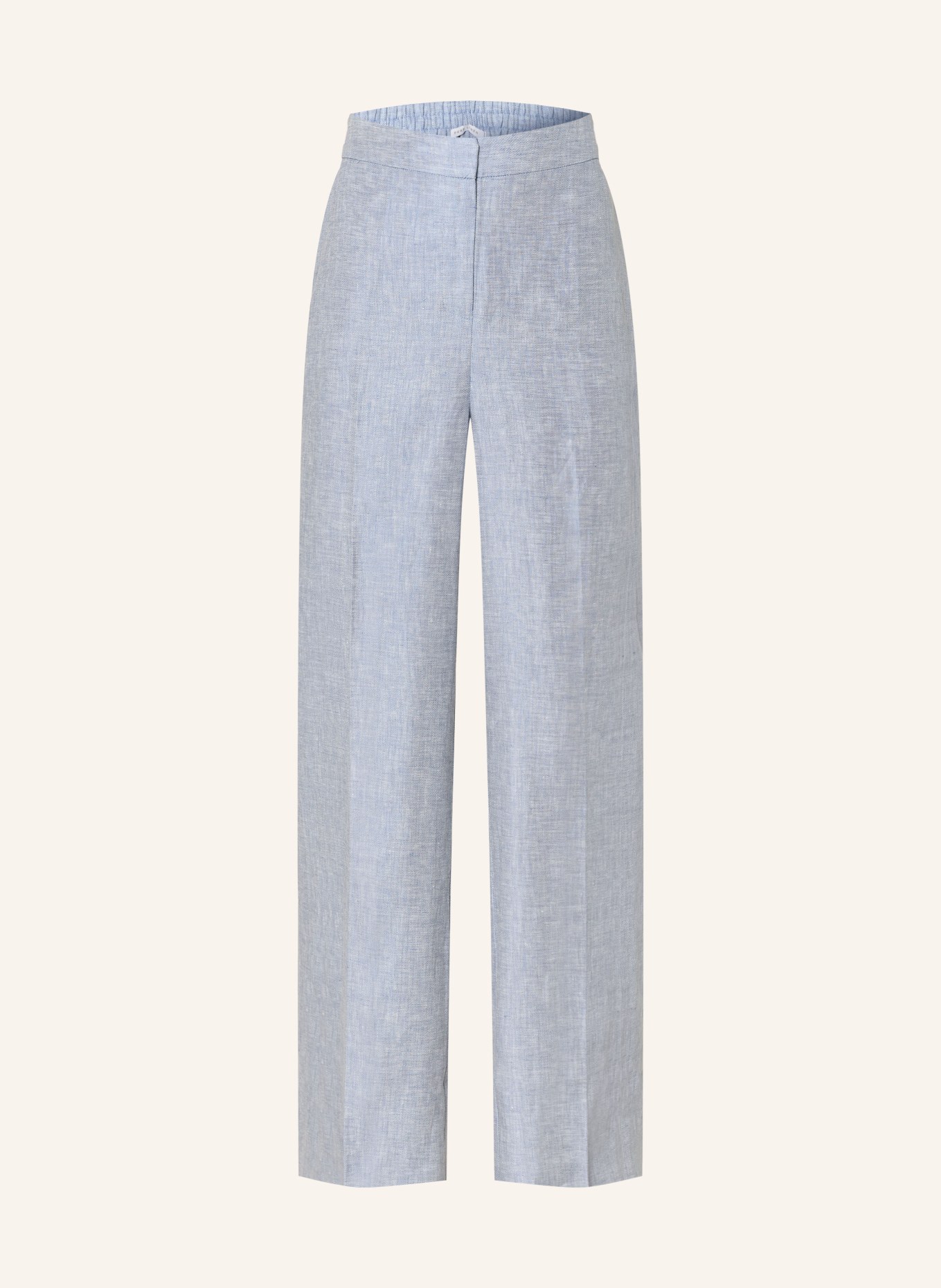 HOBBS Pantalon Marlene ESTELLA en lin: BLEU CLAIR