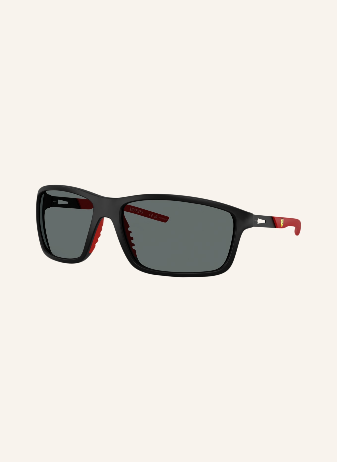 Scuderia Ferrari Sonnenbrille FZ6021U: MATT SCHWARZ/ GRAU POLARISIERT