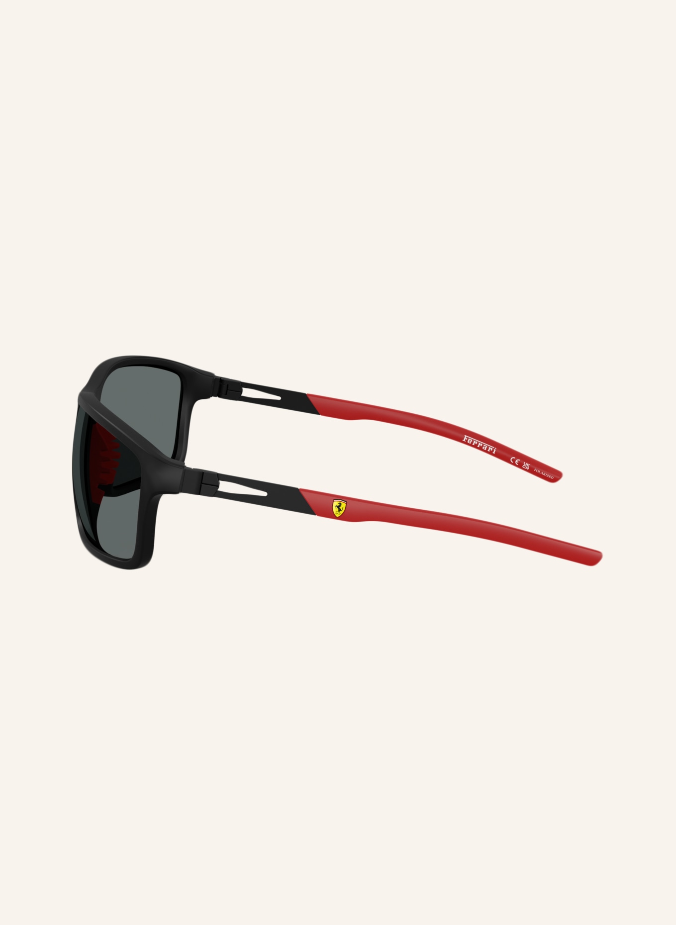 Scuderia Ferrari Sonnenbrille FZ6021U: MATT SCHWARZ/ GRAU POLARISIERT