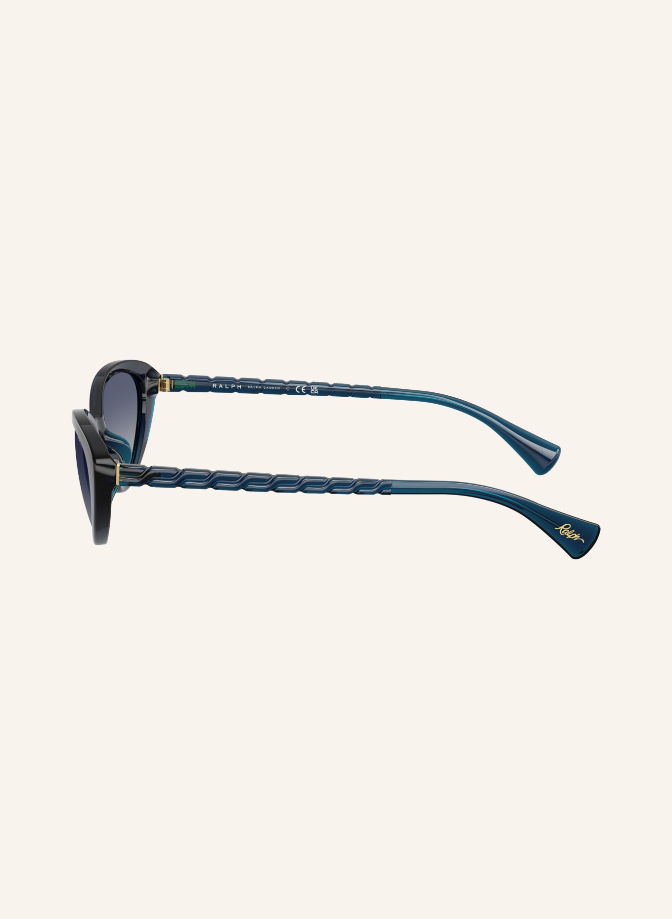 RALPH Sonnenbrille RA5338U: DUNKELBLAU/ BLAU VERLAUF