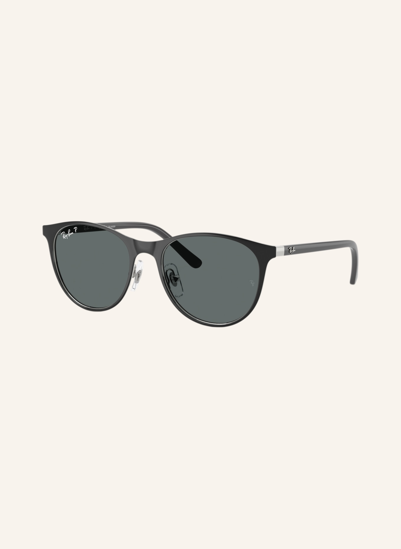 Ray-Ban Okulary przeciwsłoneczne RB9552S: CZARNE/ CIEMNOSZARE POLARYZACYJNE