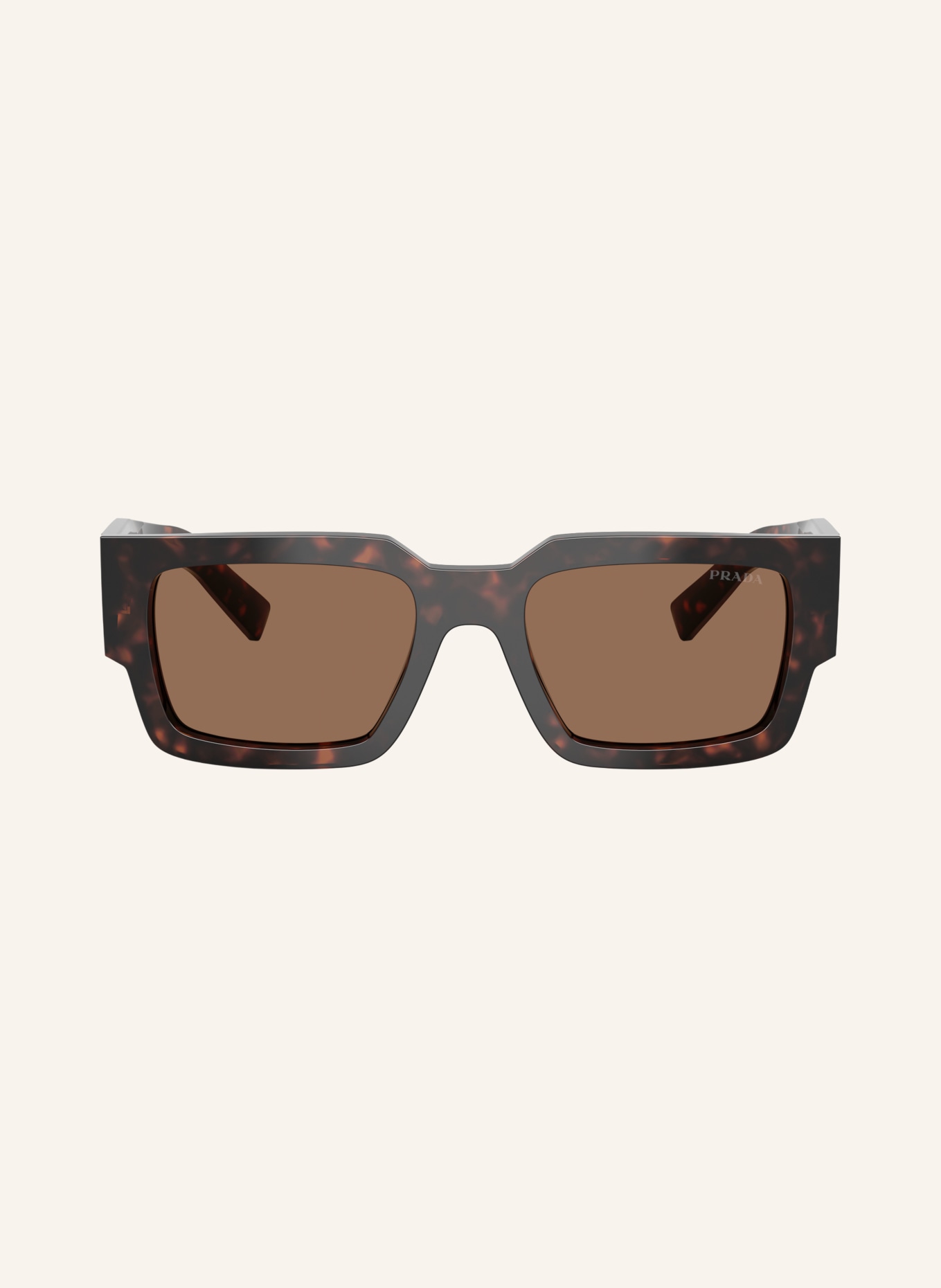 PRADA Lunettes de soleil PR B17SF: HAVANA/ MARRON