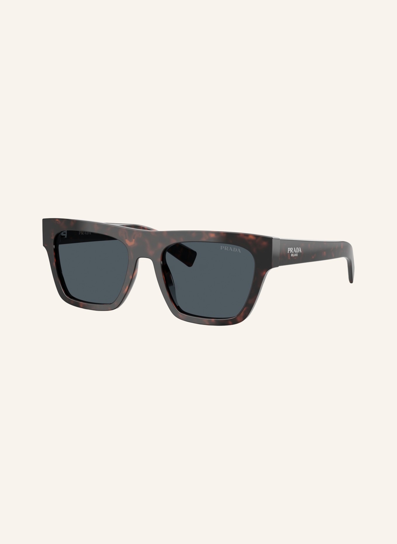 PRADA Okulary przeciwsłoneczne PR C03SF: HAVANA/ CIEMNOSZARY