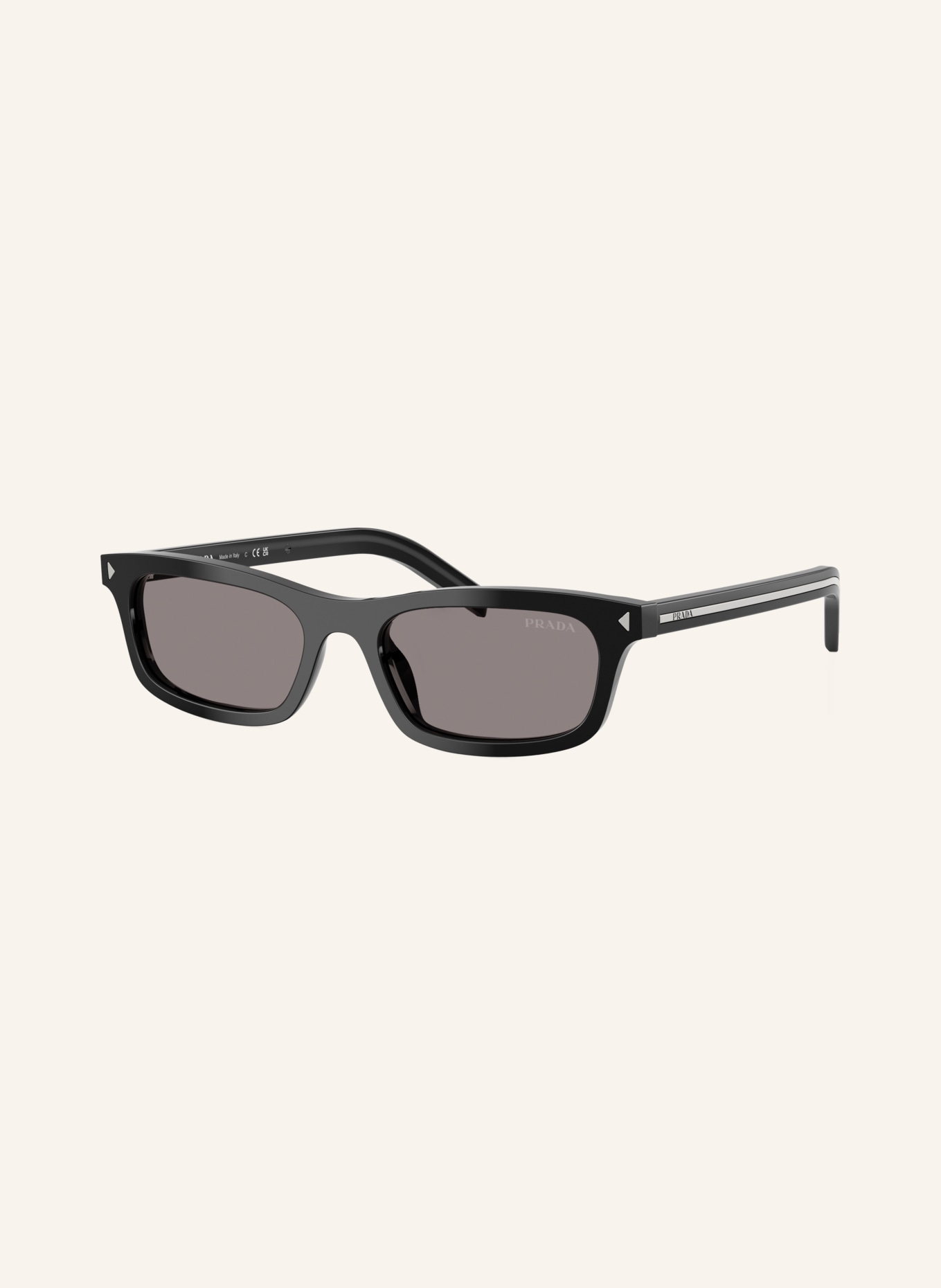 PRADA Sonnenbrille PR D05S: SCHWARZ/ GRAU