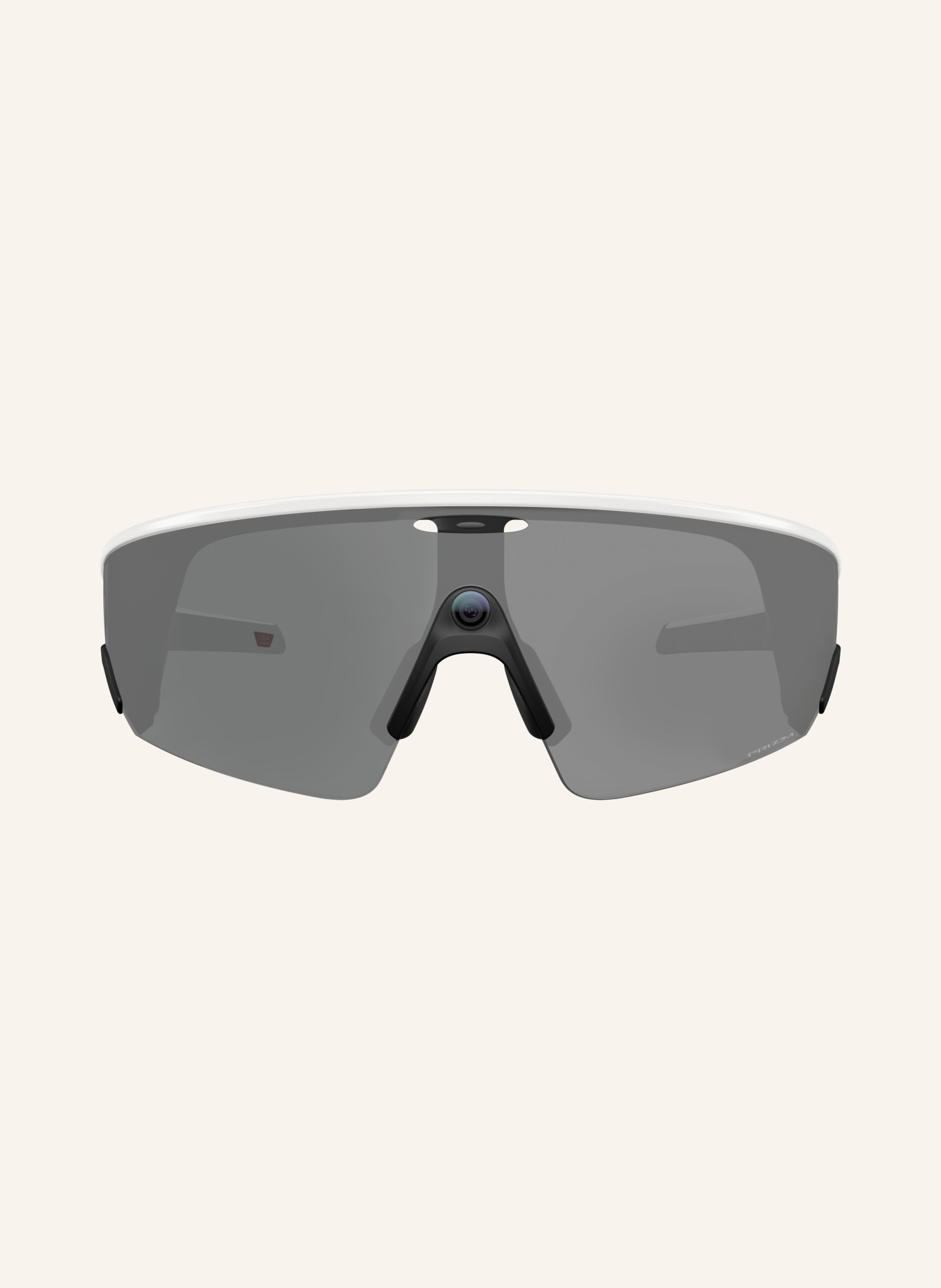 OAKLEY Smart Glasses VANGUARD: 800105 WHITE/ PRIZM BLACK VERSPIEGELT