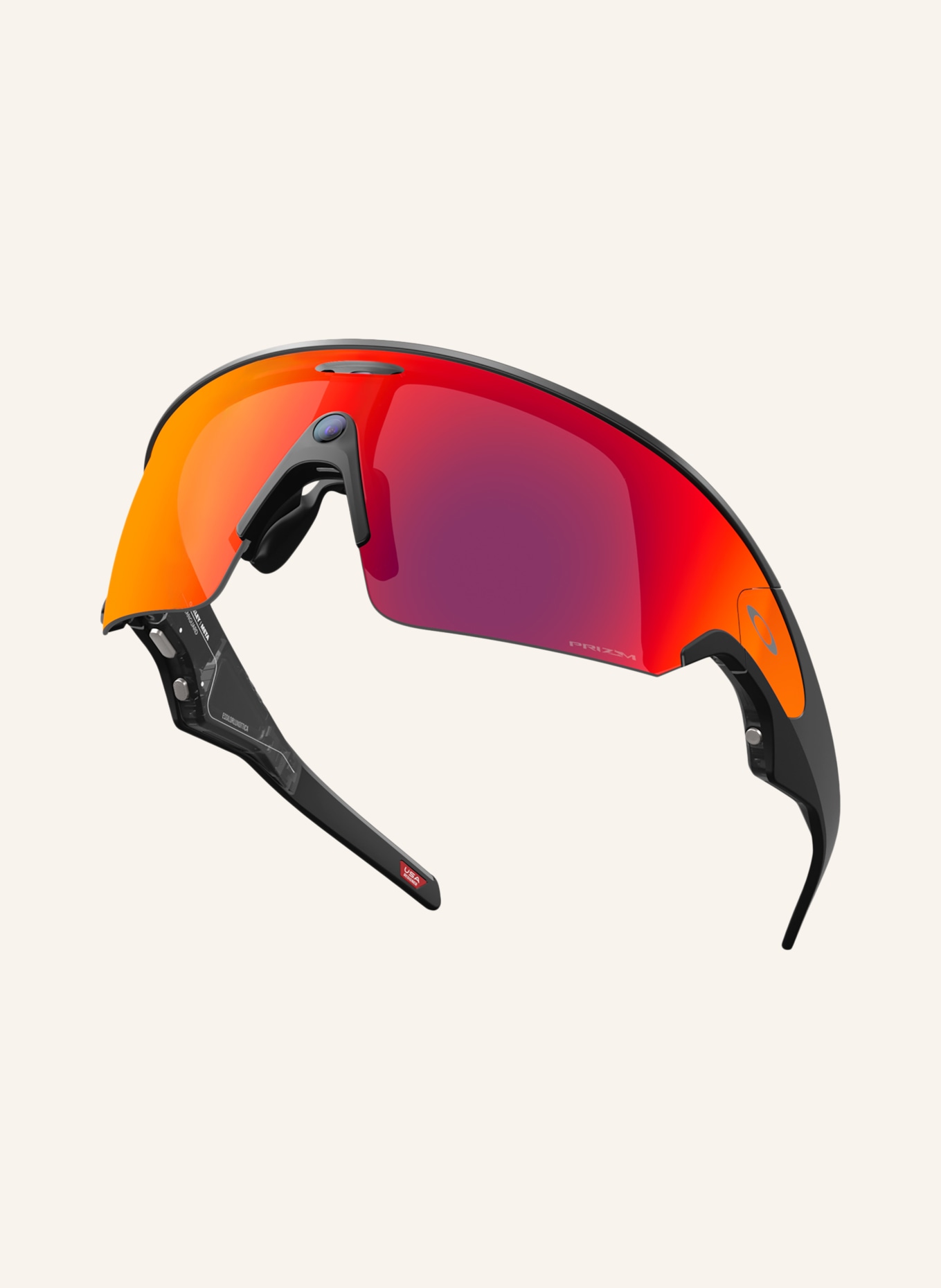 OAKLEY Smart Glasses VANGUARD: 800101 BLACK/ PRIZM BLACK