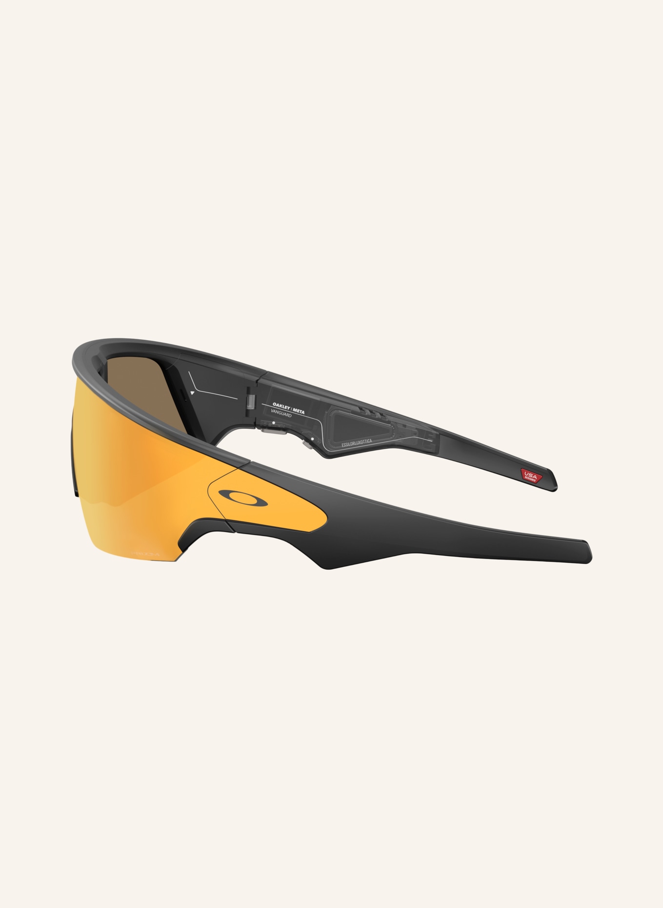 OAKLEY Smart Glasses VANGUARD: 800104 BLACK/ PRIZM 24K