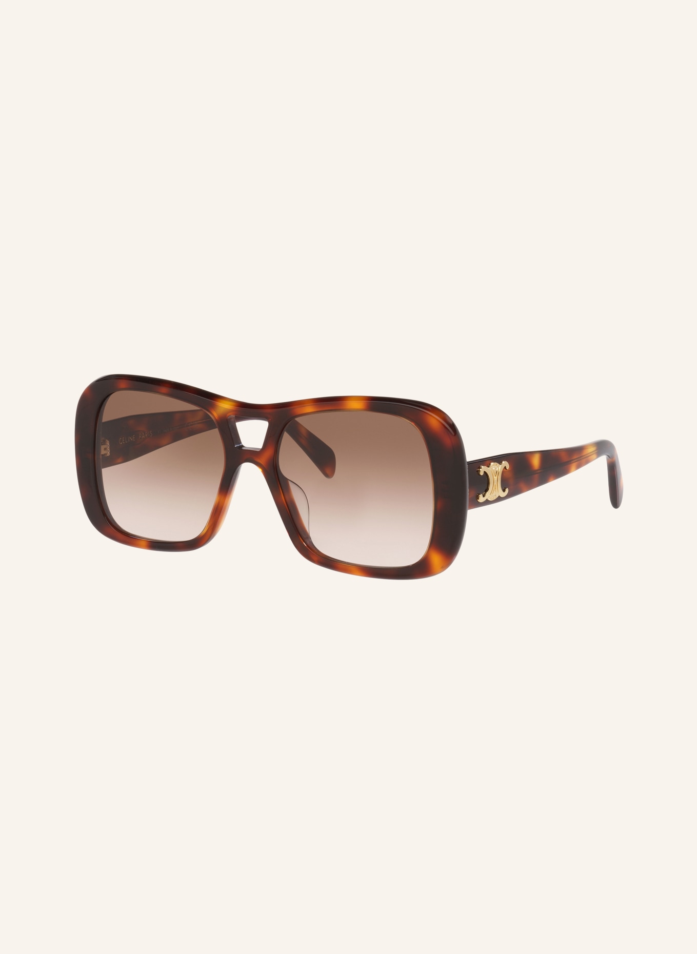 CELINE Okulary przeciwsłoneczne CL000620: HAVANA/ BRĄZOWY GRADIENT