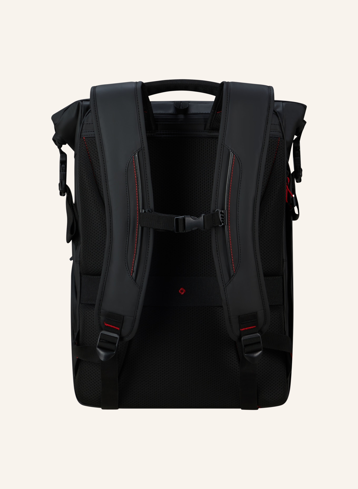 Samsonite Rucksack ECODIVER LARGE: SCHWARZ / ROT
