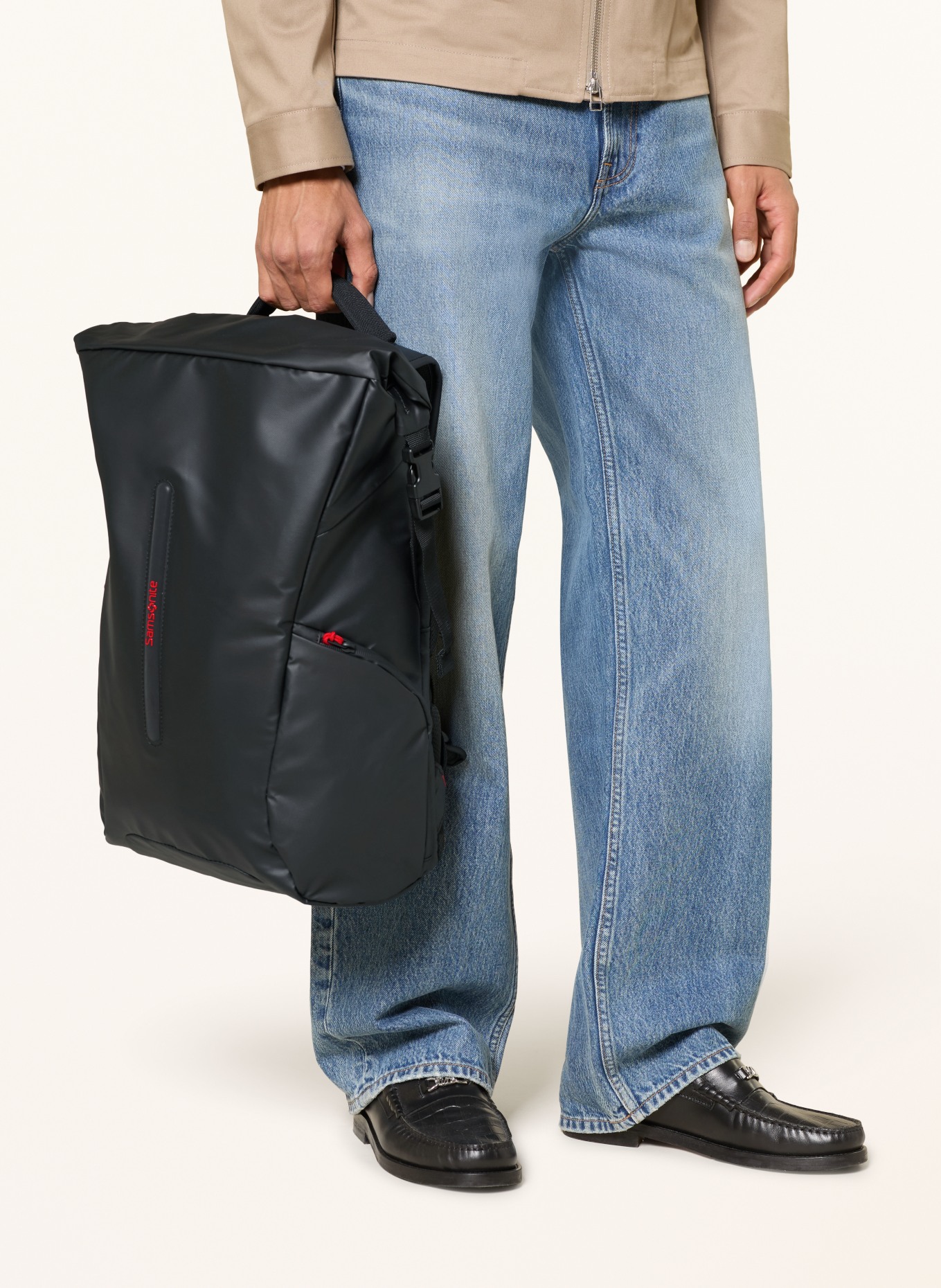 Samsonite Rucksack ECODIVER LARGE: SCHWARZ / ROT