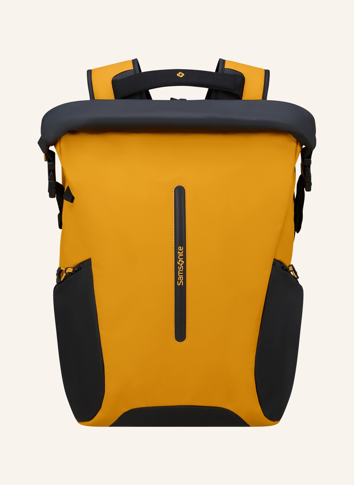 Samsonite Rucksack ECODIVER LARGE: NEONORANGE / SCHWARZ