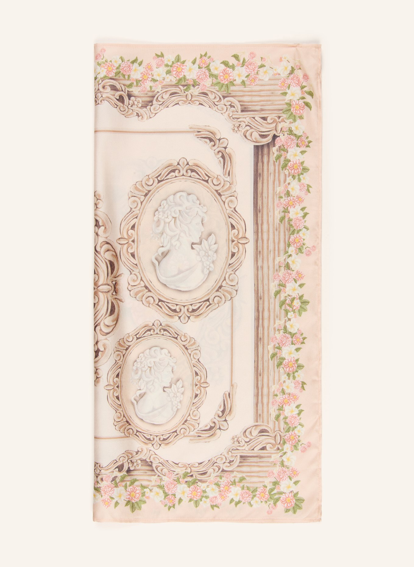 Agua by Agua Bendita Seidentuch CEIBA PARAISO: HELLROSA / ROSA / GRÜN