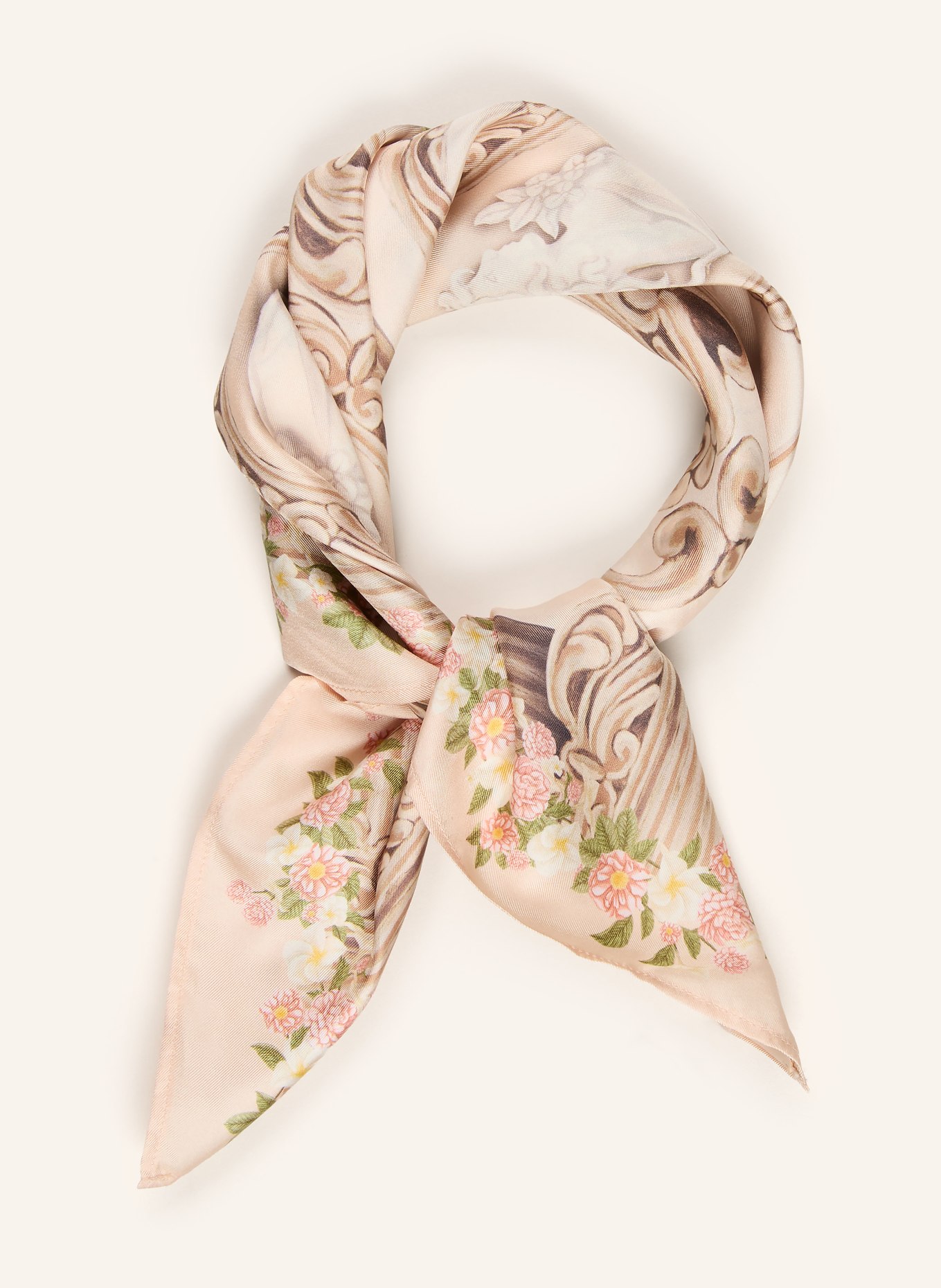 Agua by Agua Bendita Seidentuch CEIBA PARAISO: HELLROSA / ROSA / GRÜN