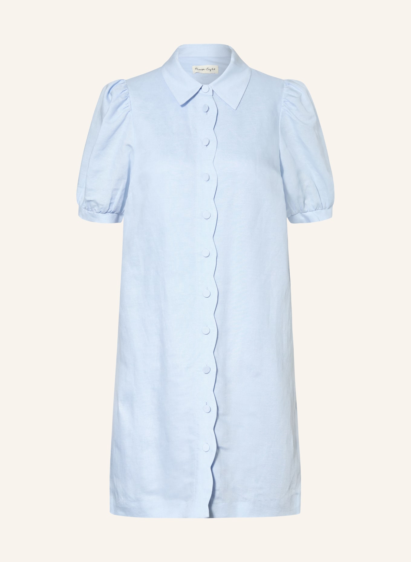 Phase Eight Hemdblusenkleid CANDICE mi Leinen: HELLBLAU