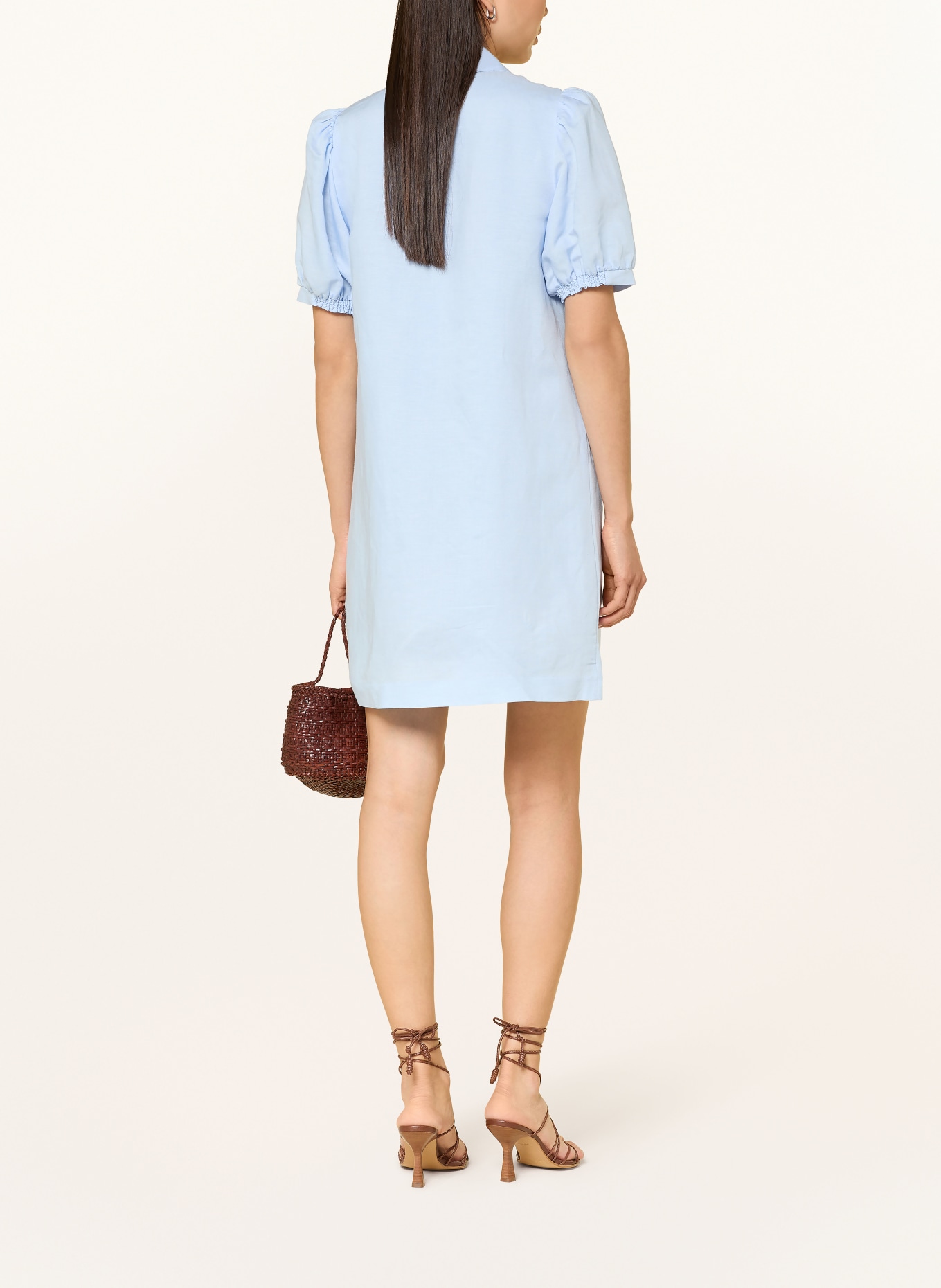 Phase Eight Hemdblusenkleid CANDICE mi Leinen: HELLBLAU