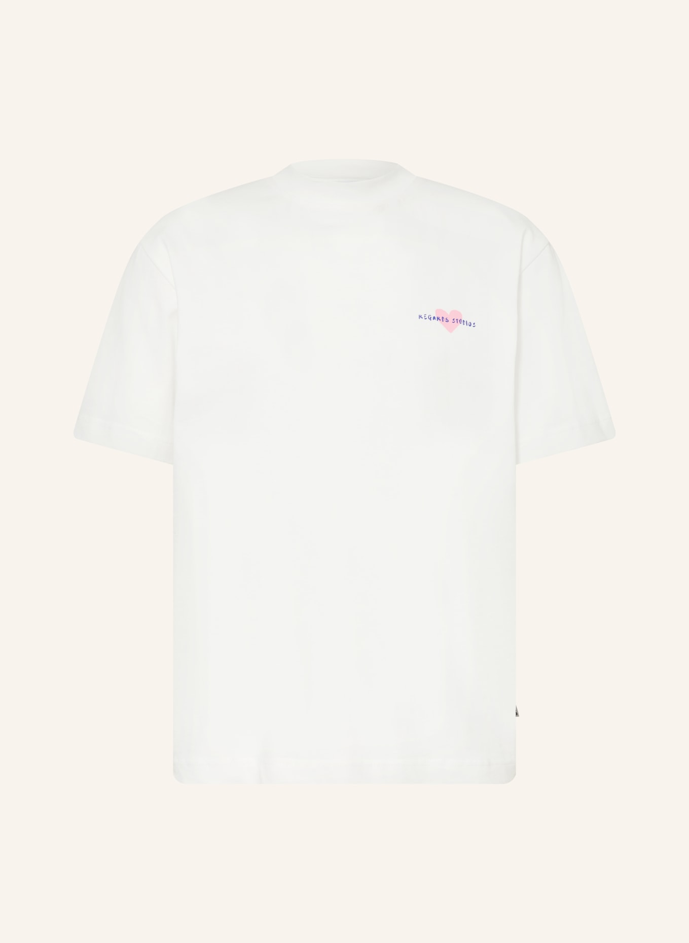 REGARDS T-Shirt: WEISS / ROSA / BLAU