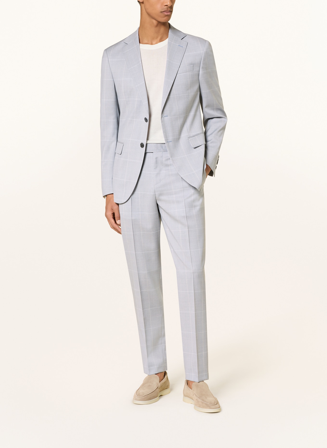 JOOP! RENNET Regular Fit Suit Pants: 452 Lt/Pastel Blue 452