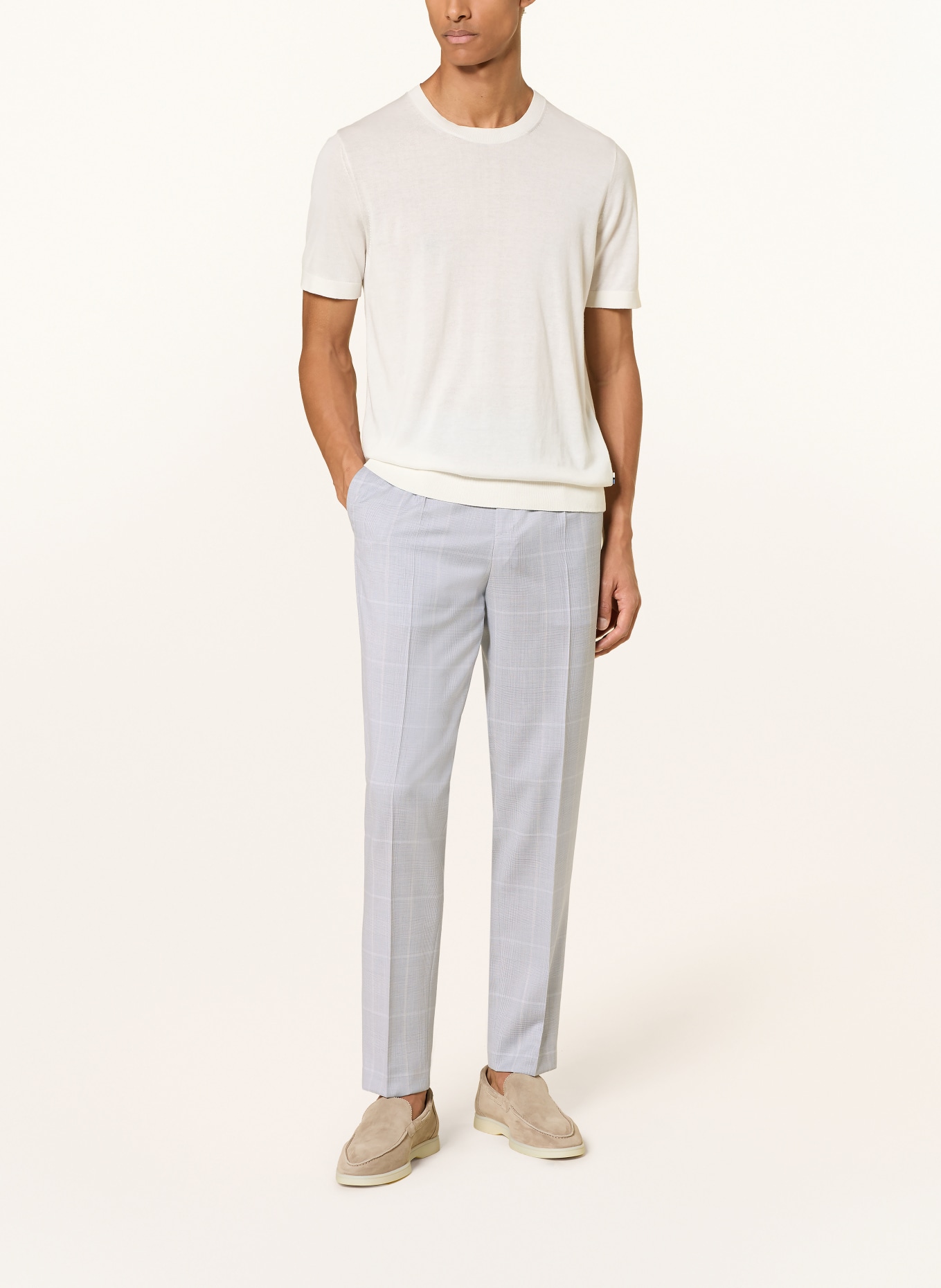 JOOP! RENNET Regular Fit Suit Pants: 452 Lt/Pastel Blue 452
