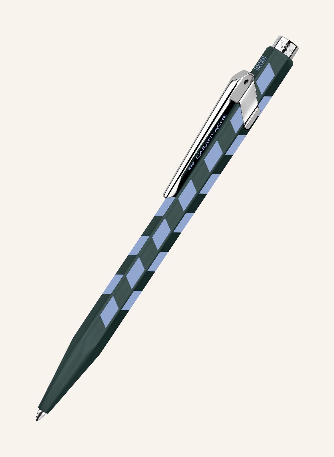 CARAN d'ACHE Kugelschreiber 849™: GRÜN / HELLBLAU