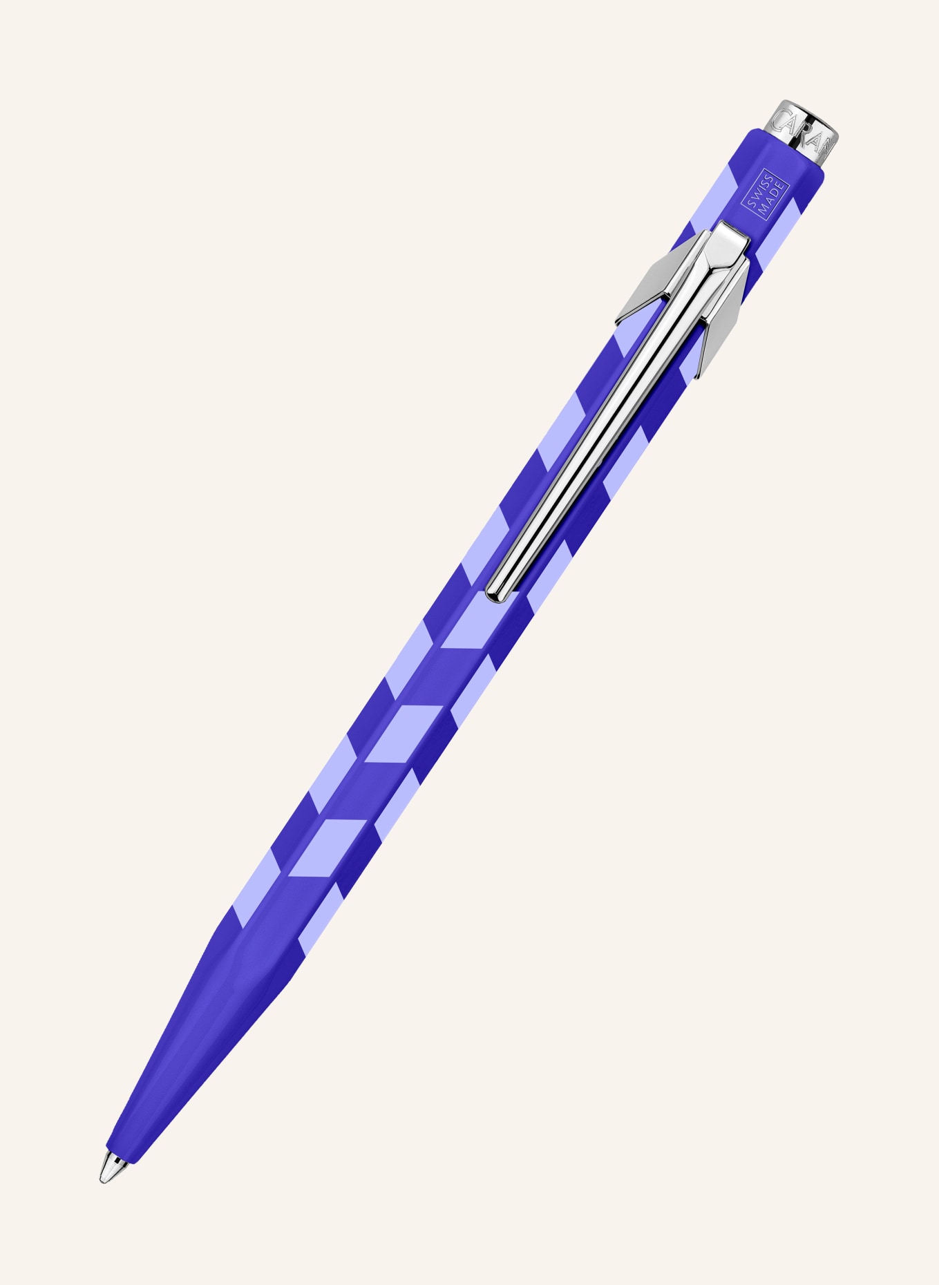 CARAN d'ACHE Kugelschreiber 849™: BLAU / SILBER / HELLBLAU