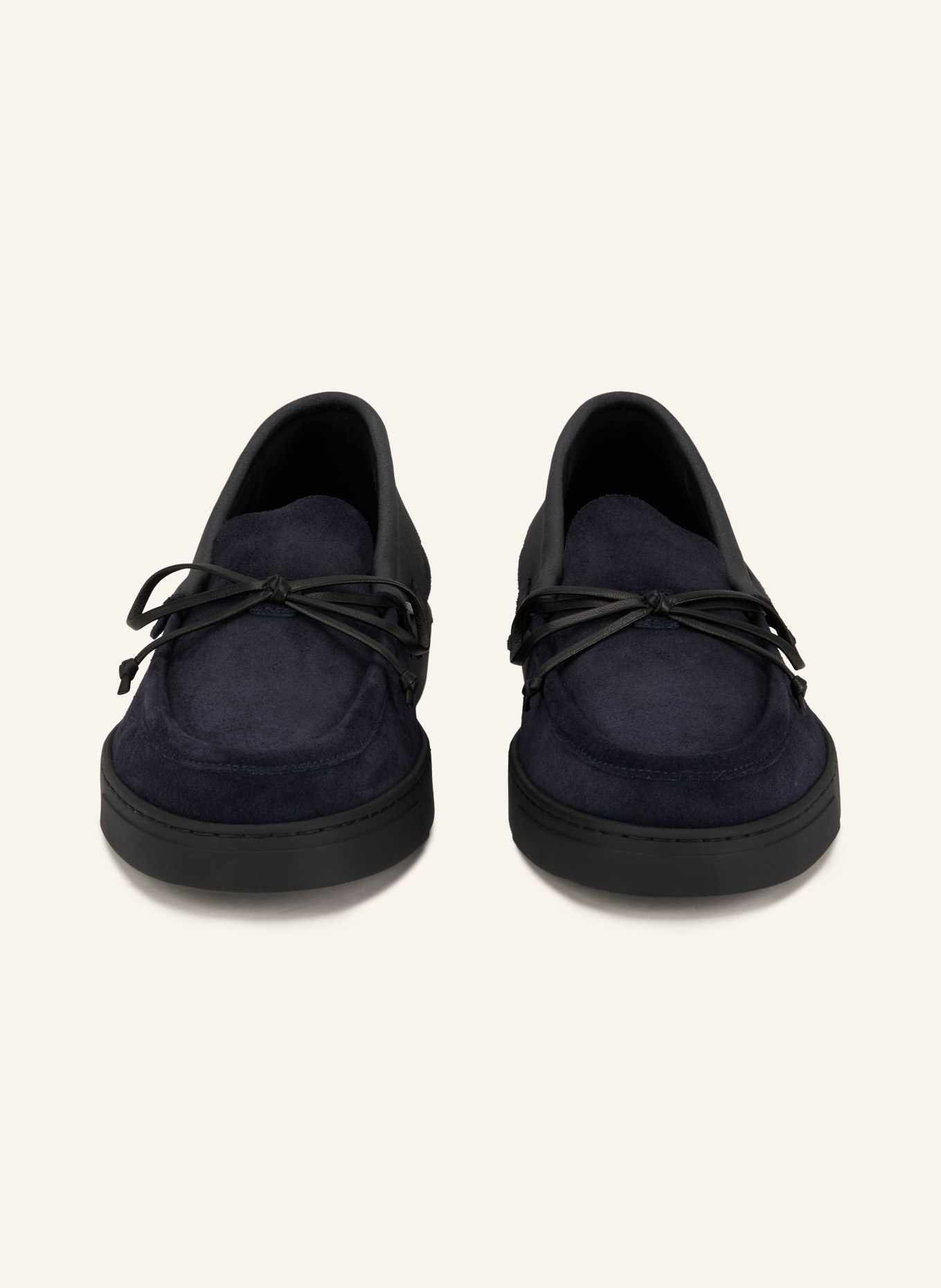 GIORGIO ARMANI Loafers: DARK BLUE / BLACK
