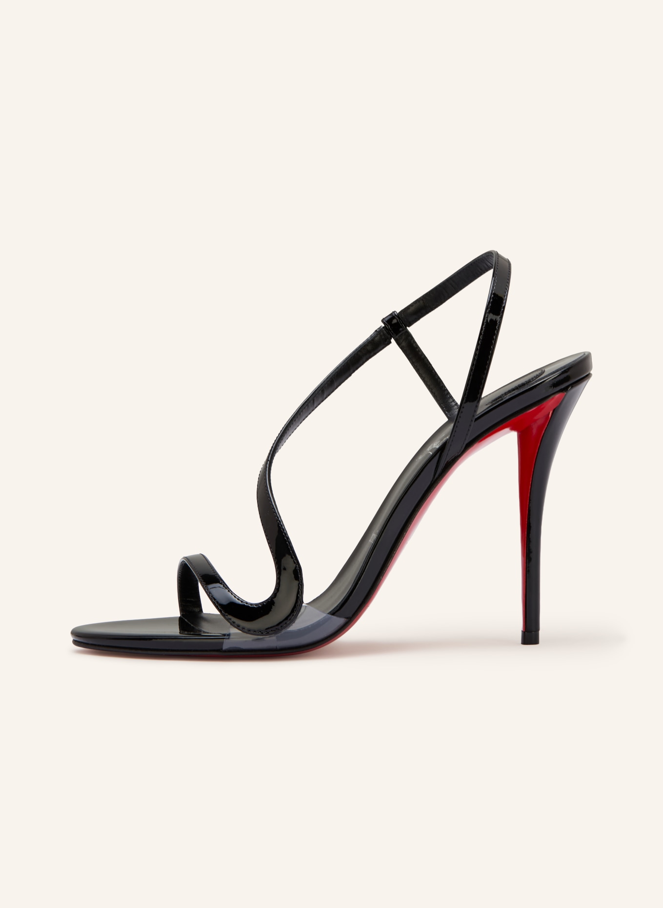 Christian Louboutin ROSA Z 100 Sandals: BLACK