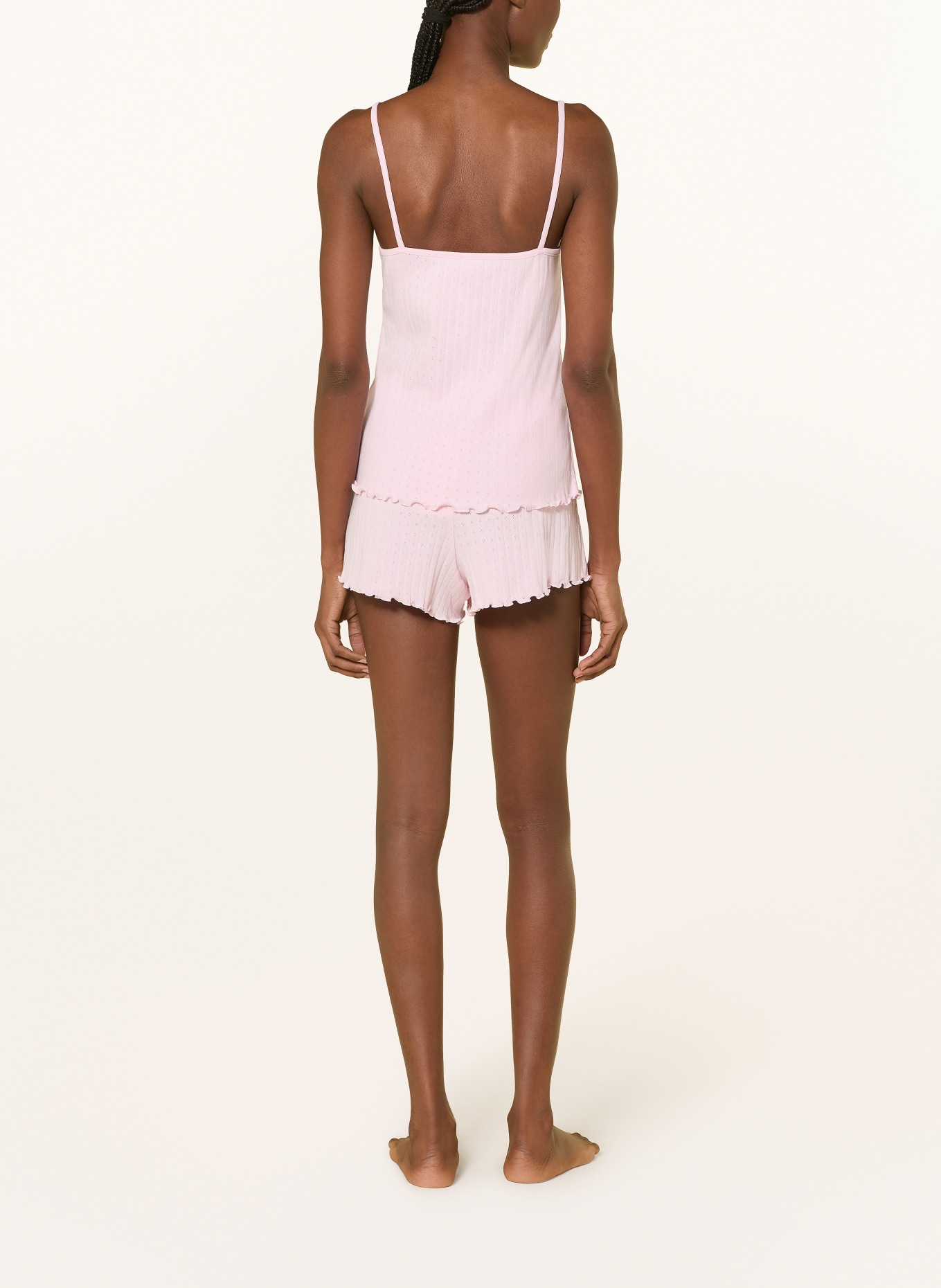 mey POINTELLE DREAMS Sleep Shorts Collection: PINK