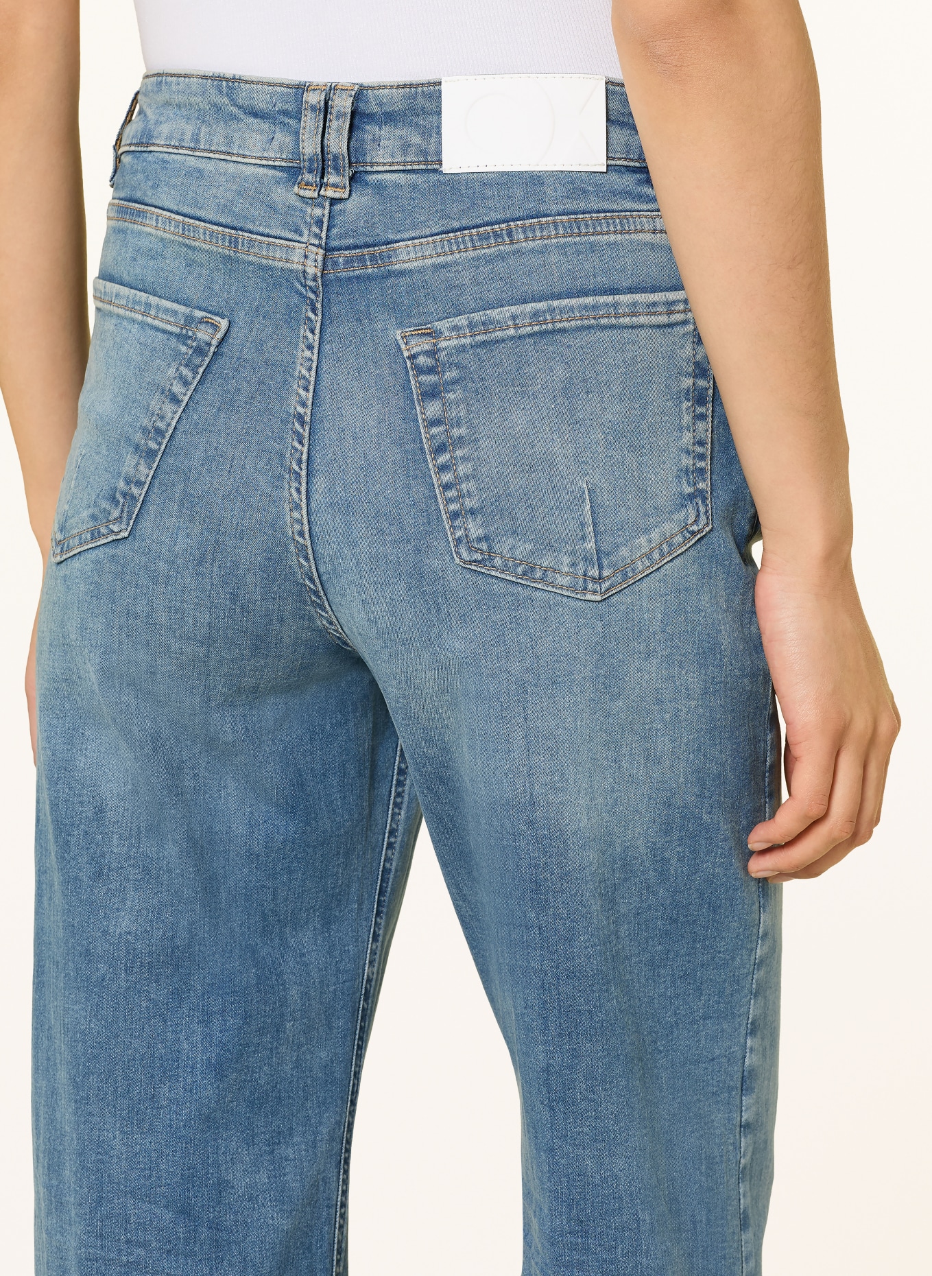 OPUS PANTS Jean à jambes larges MELLY MODERN: 70190 mid blue