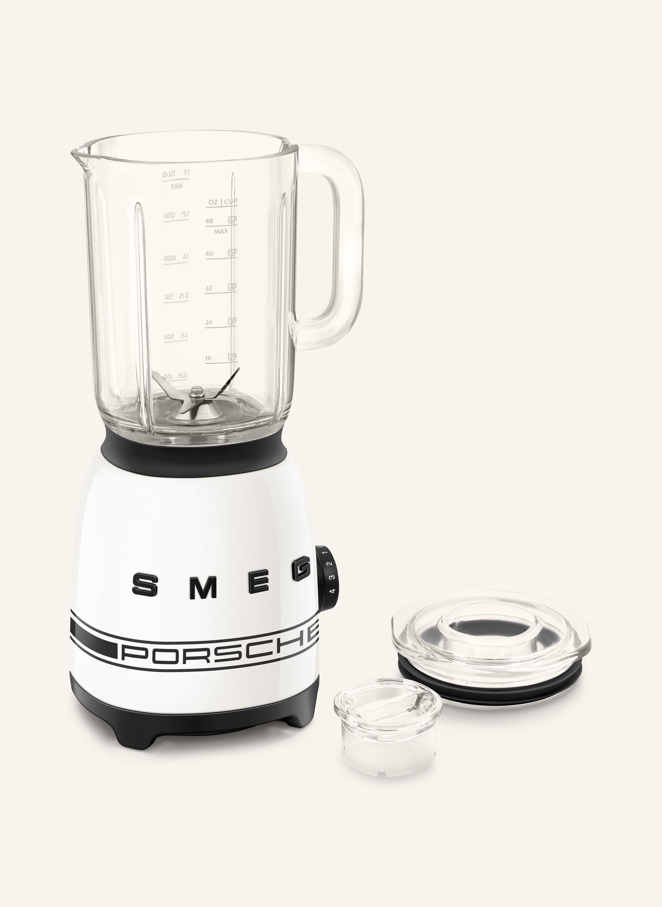 SMEG Standmixer BLF03: WEISS / SCHWARZ