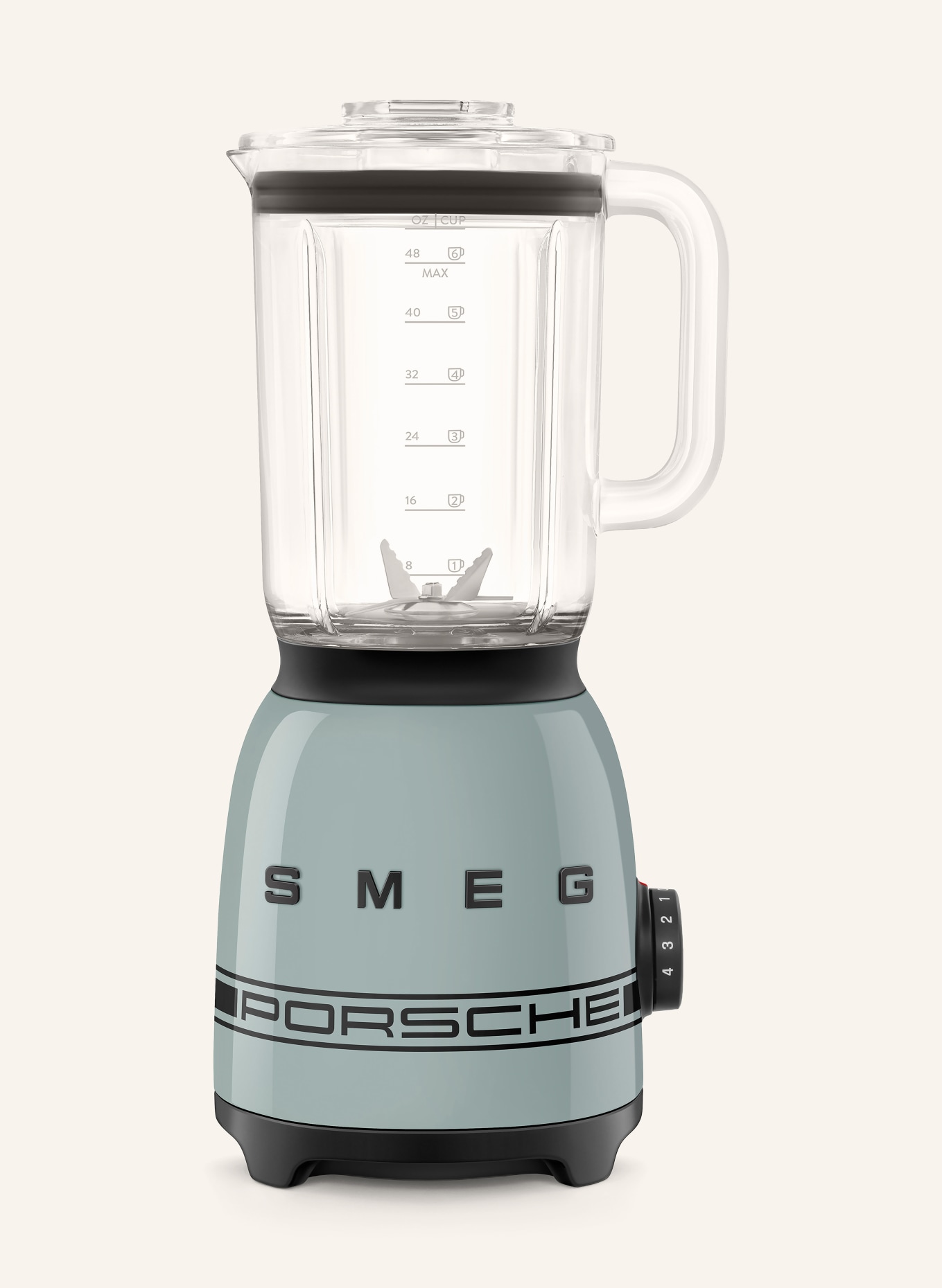 SMEG Standmixer BLF03: GRAU / SCHWARZ
