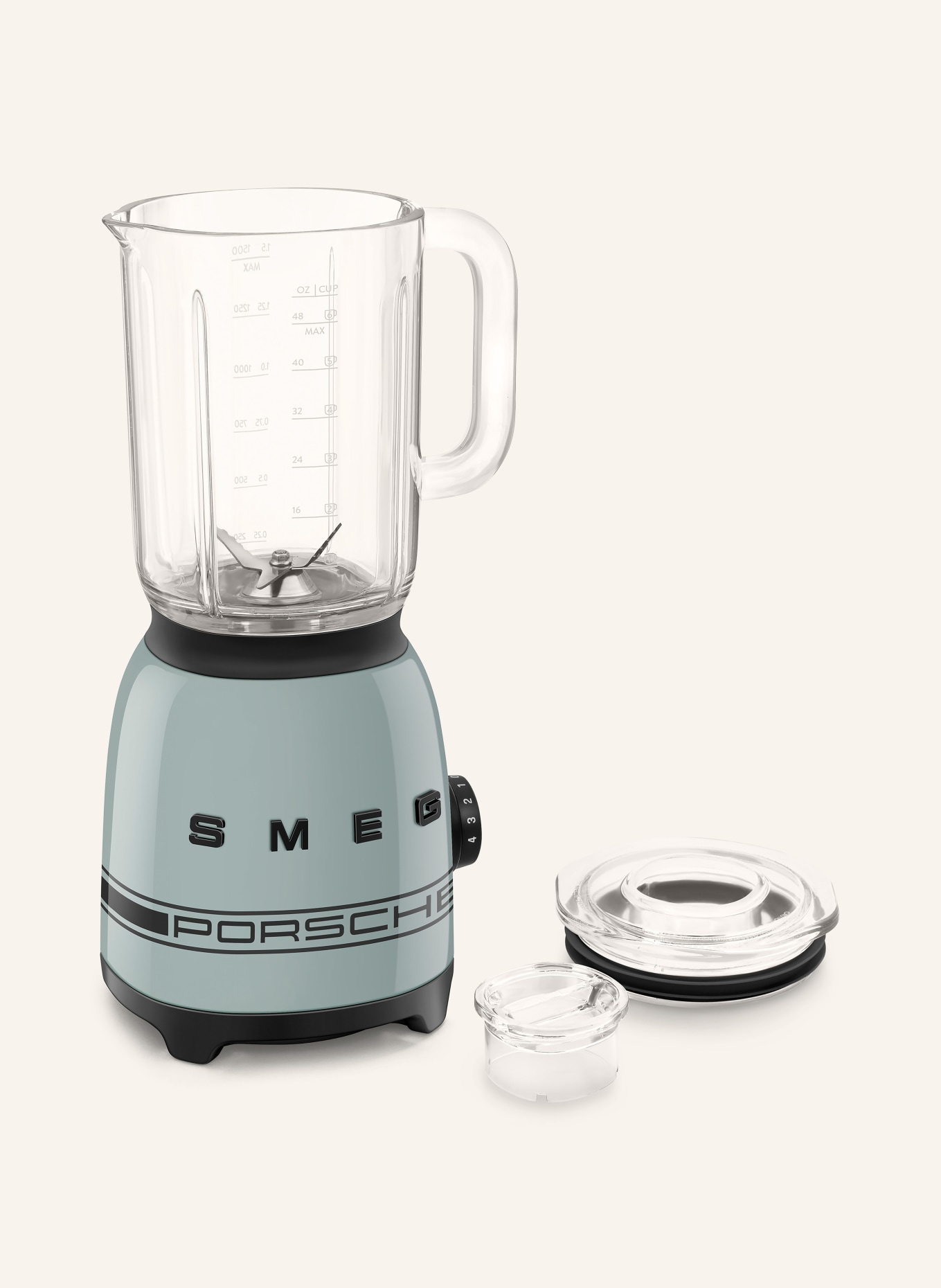 SMEG Standmixer BLF03: GRAU / SCHWARZ