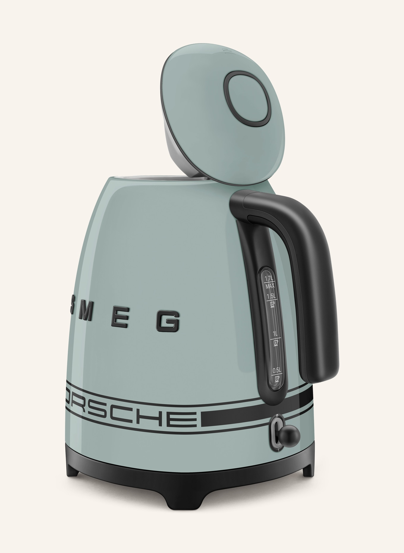 SMEG Wasserkocher KLF03: KHAKI / SCHWARZ