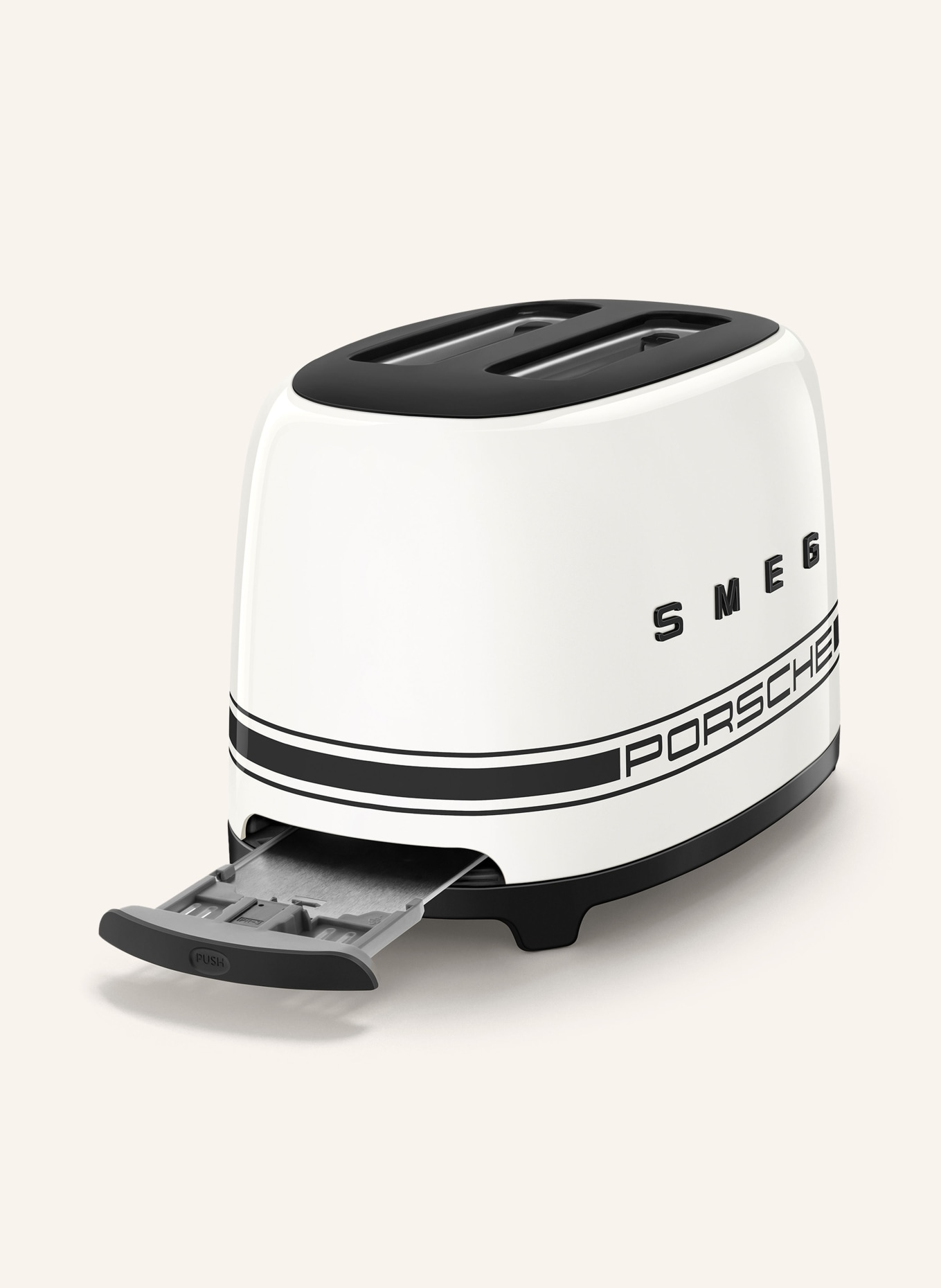 SMEG Toaster TSF01: WEISS / SCHWARZ