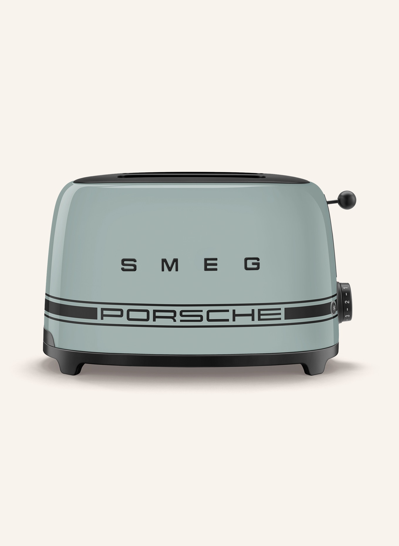 SMEG Toaster TSF01: GRAU / SCHWARZ
