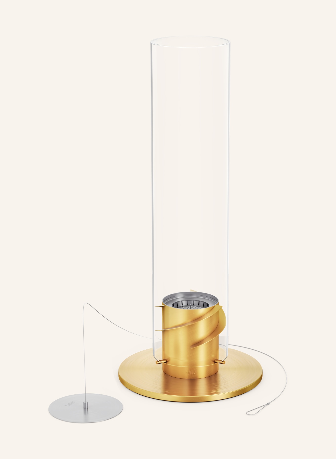 höfats SPIN 1200 Table Fire: WHITE / GOLD