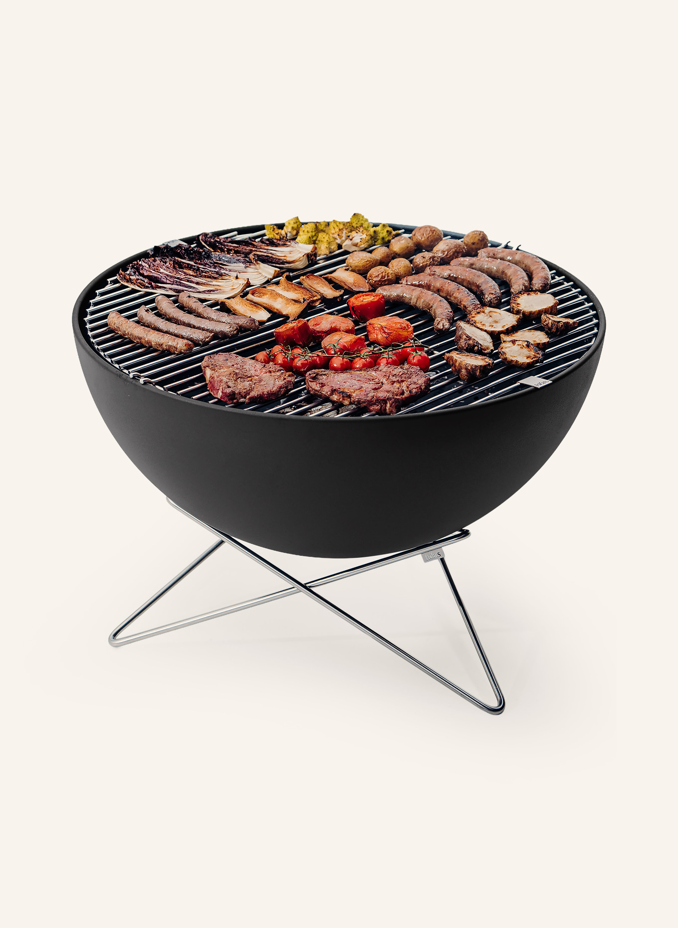 höfats Brasero BOWL 70: NOIR / ARGENT