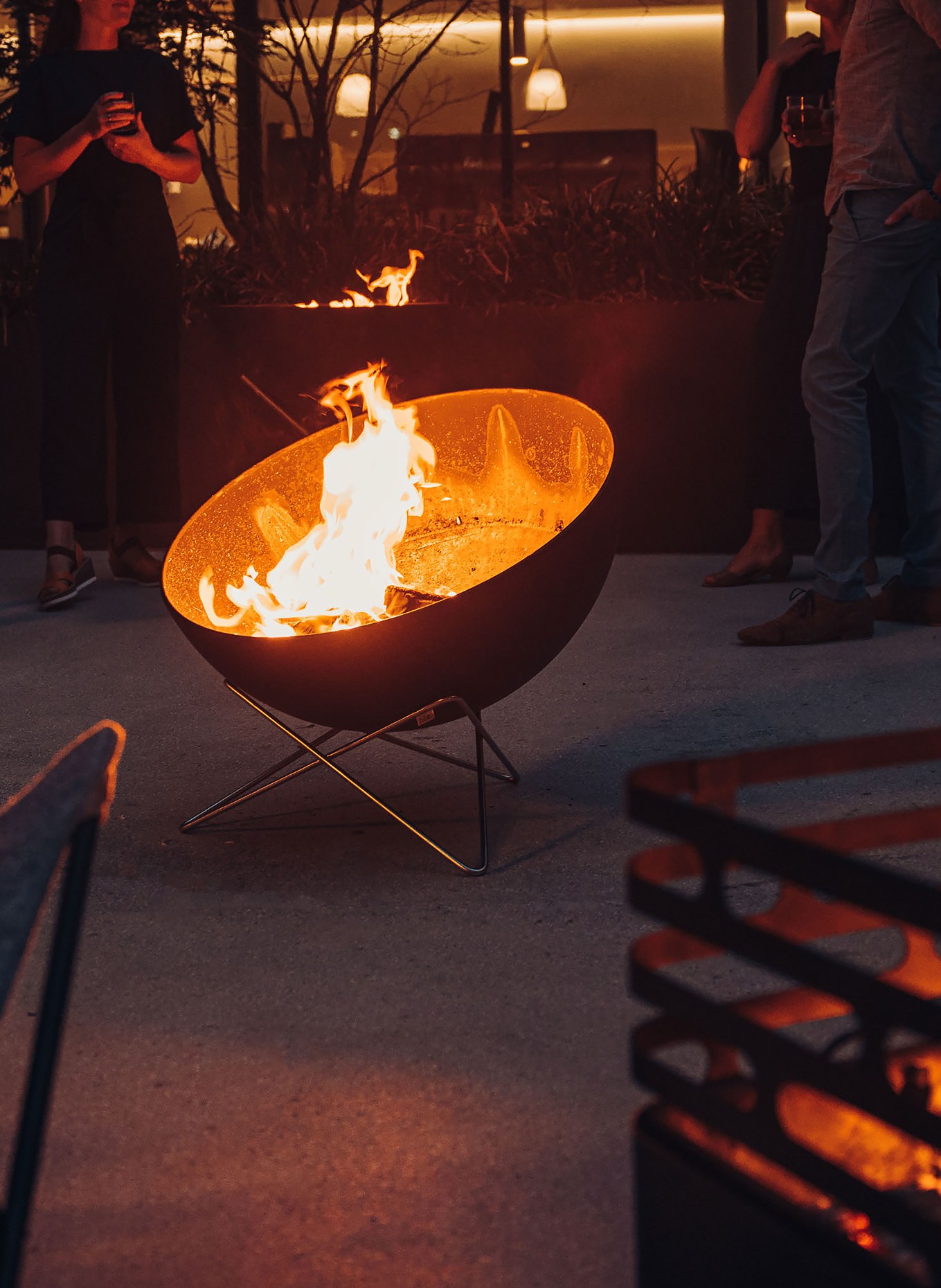 höfats Brasero BOWL 70: NOIR / ARGENT