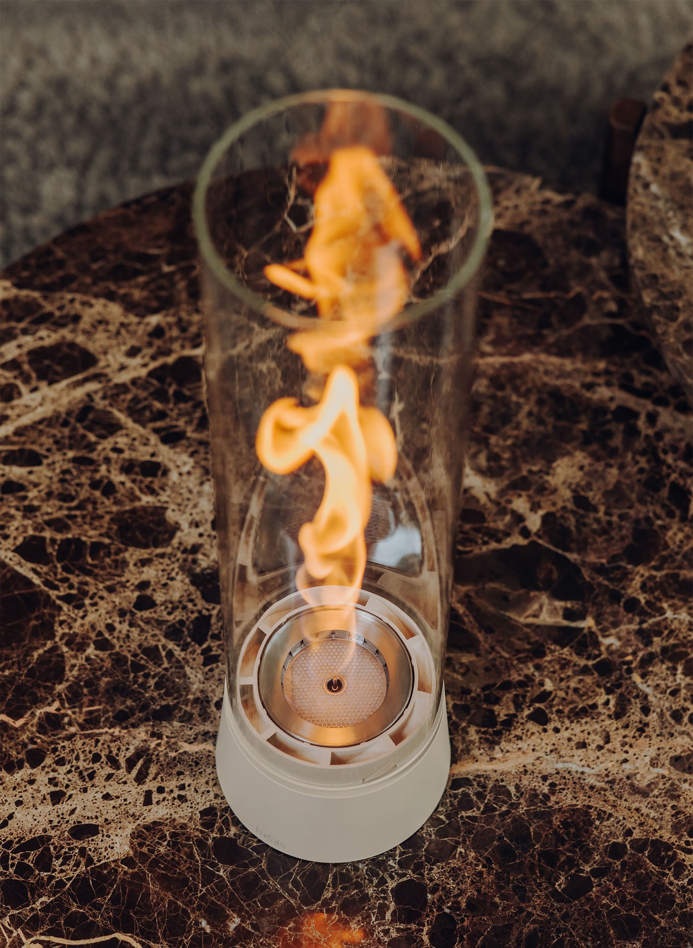 höfats SPIN AIR 1200 Table Fire: CREAM / WHITE