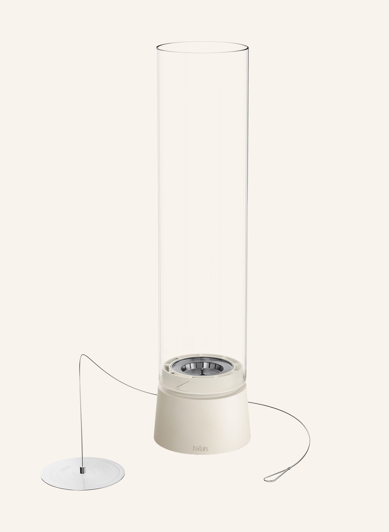 höfats Brûleur de table SPIN 900: BLANC / CRÈME