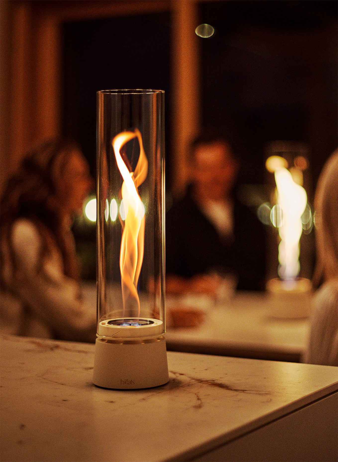 höfats Brûleur de table SPIN 900: BLANC / CRÈME