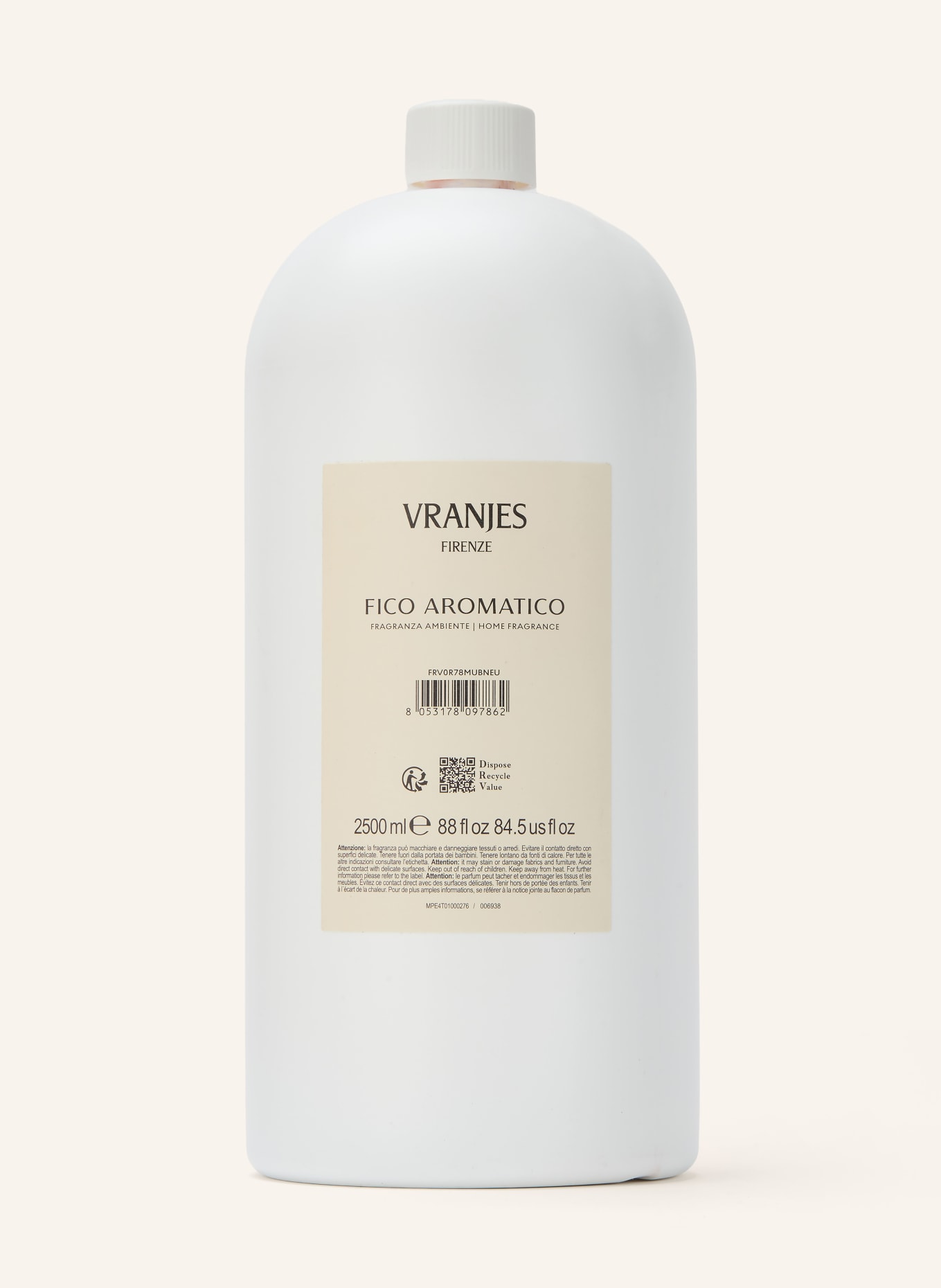 Dr. Vranjes Raumduft Nachfüller FICO AROMATICO: WEISS